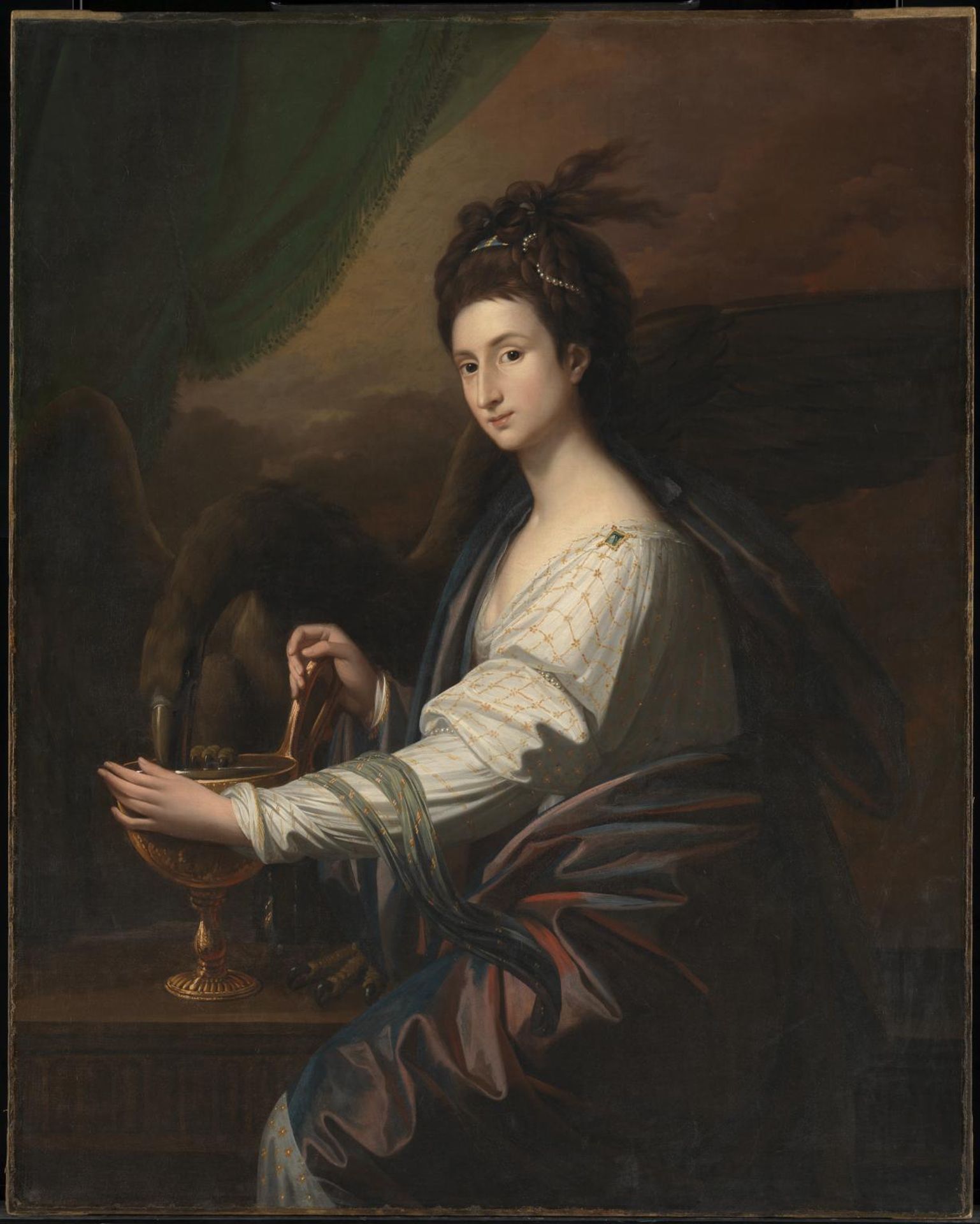 Mrs Worrell as Hebe by Benjamin West