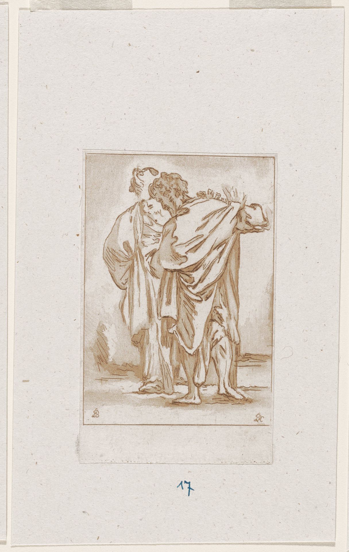 Suite de sept petits croquis by Francois Philippe Charpentier
