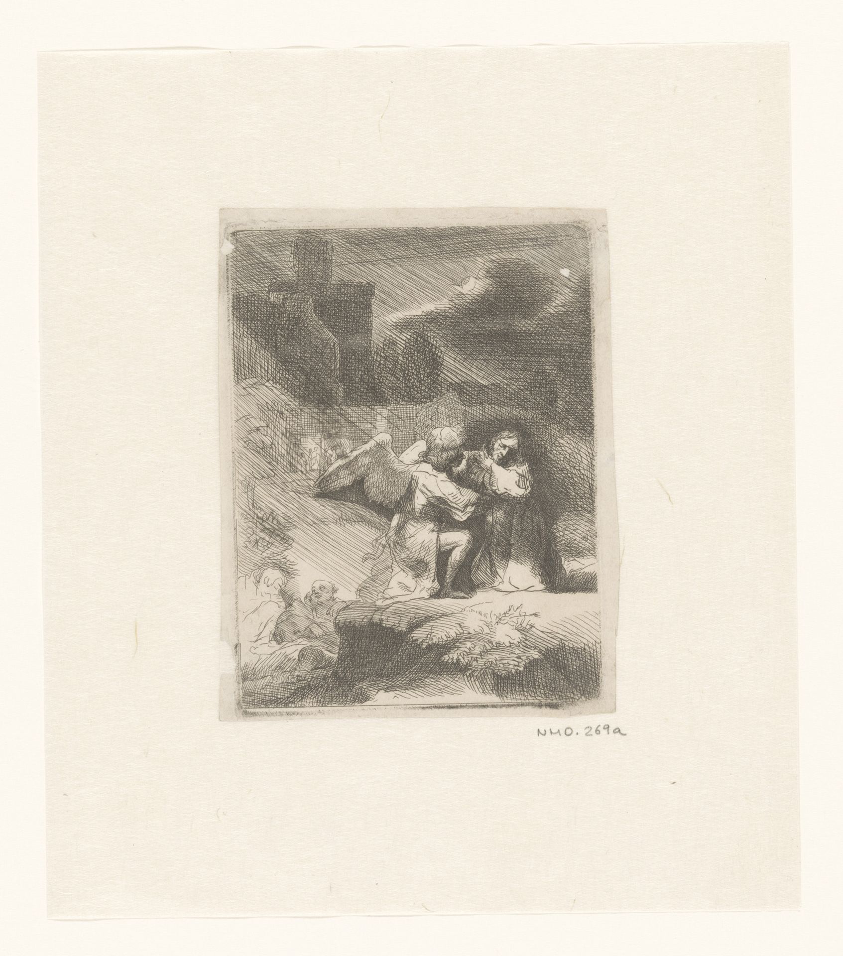 The agony in the garden by Anonymous