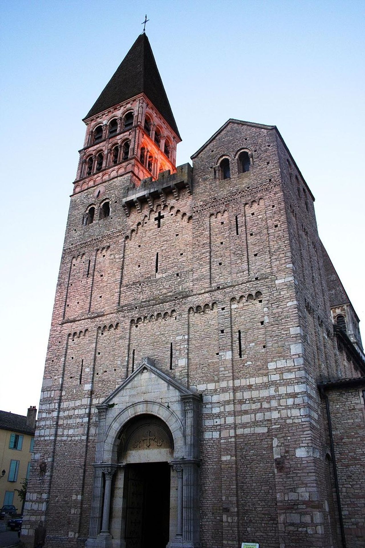 Abbaye Saint Philibert De Tournus, France by Romanesque Architecture