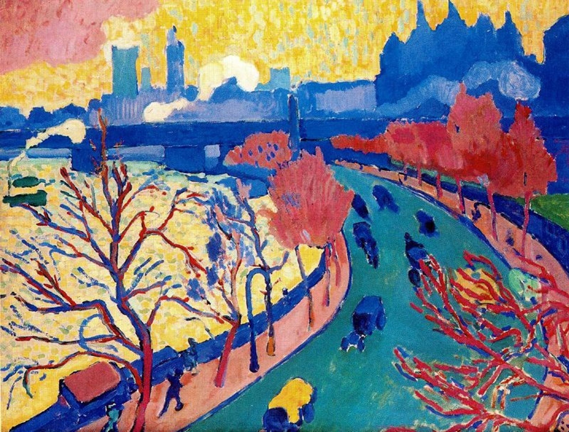 Charing Cross Bridge by Andre Derain