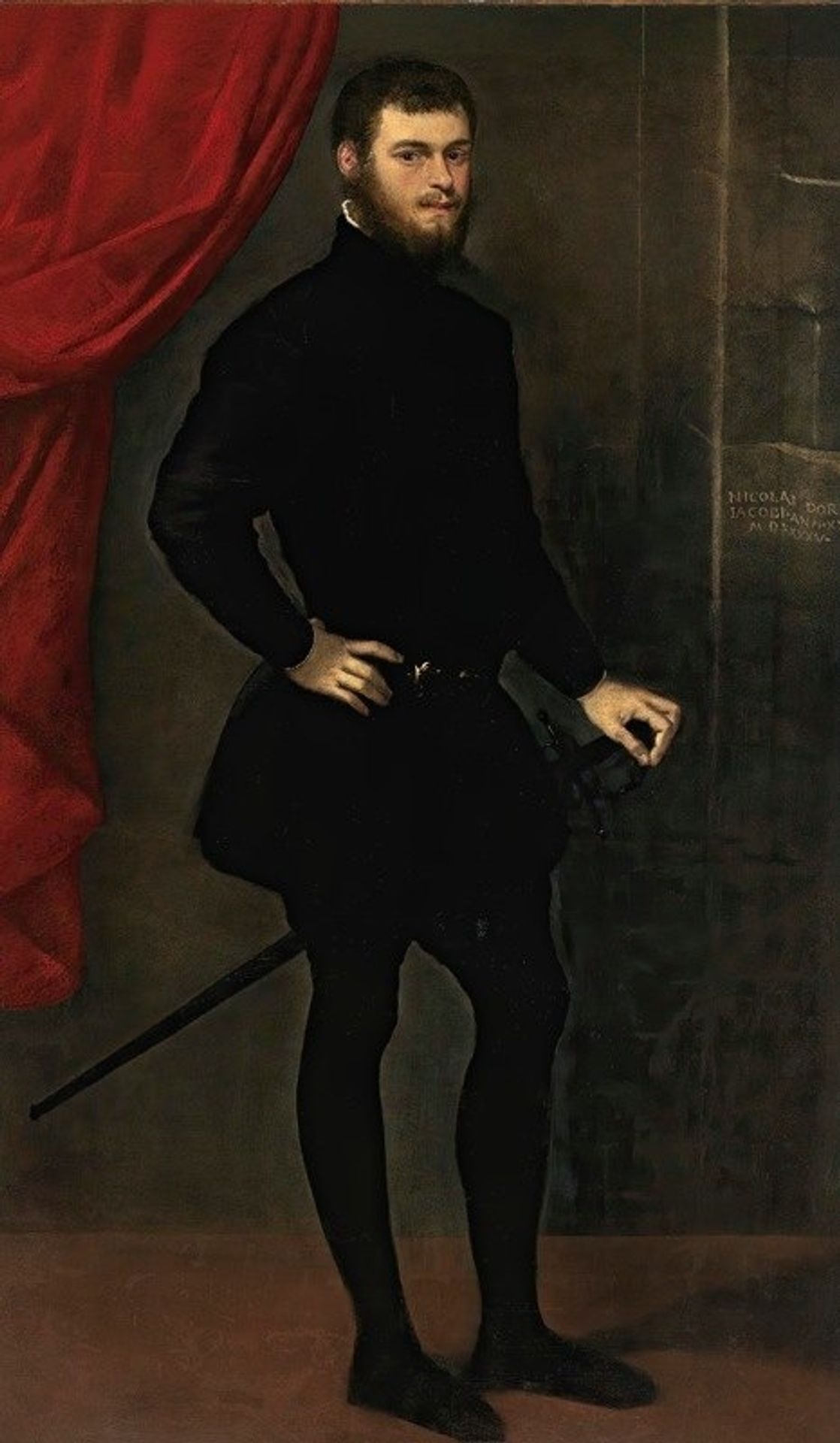 Portrait of Nicolò Doria by Jacopo Tintoretto
