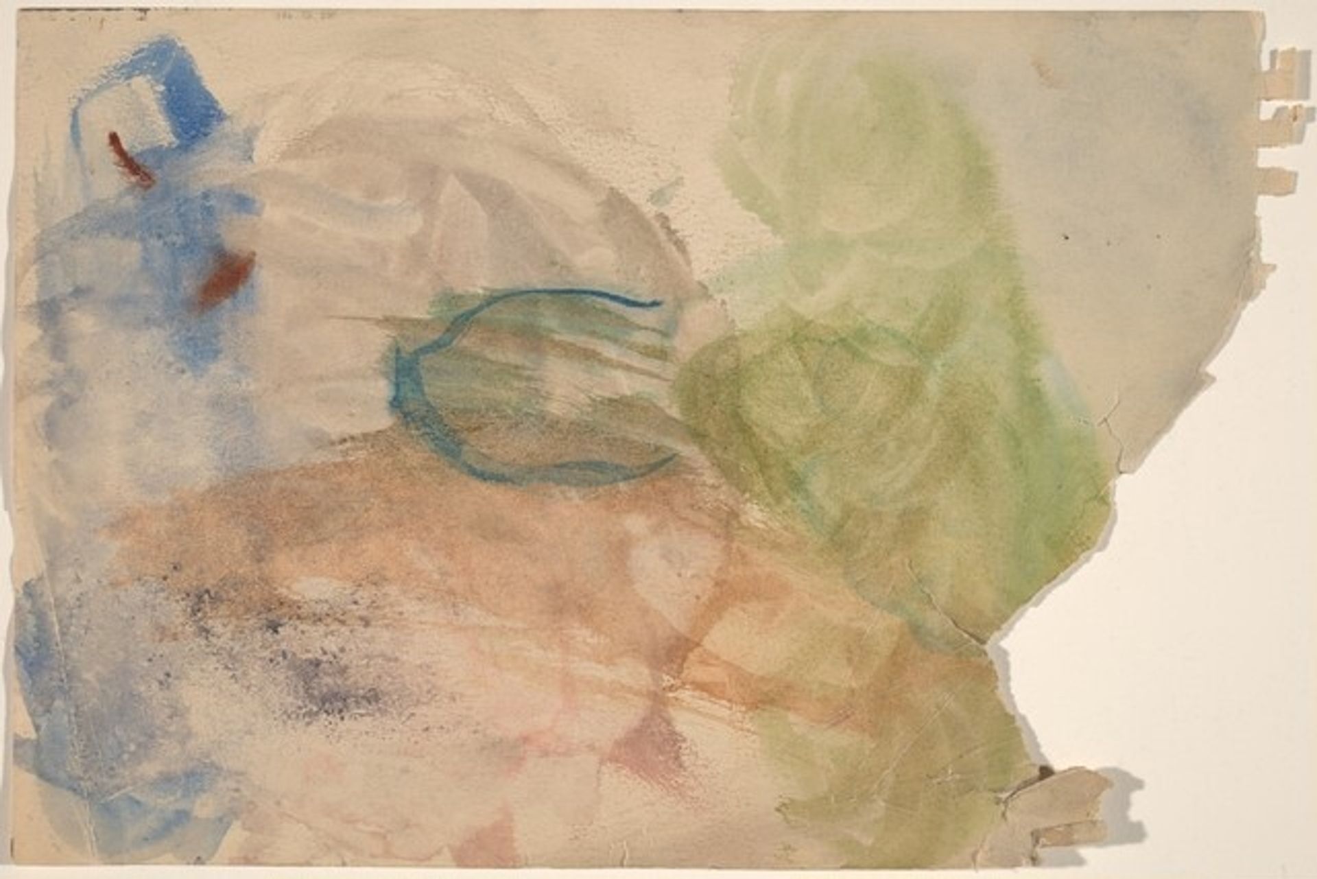 Untitled [verso] by Mark Rothko