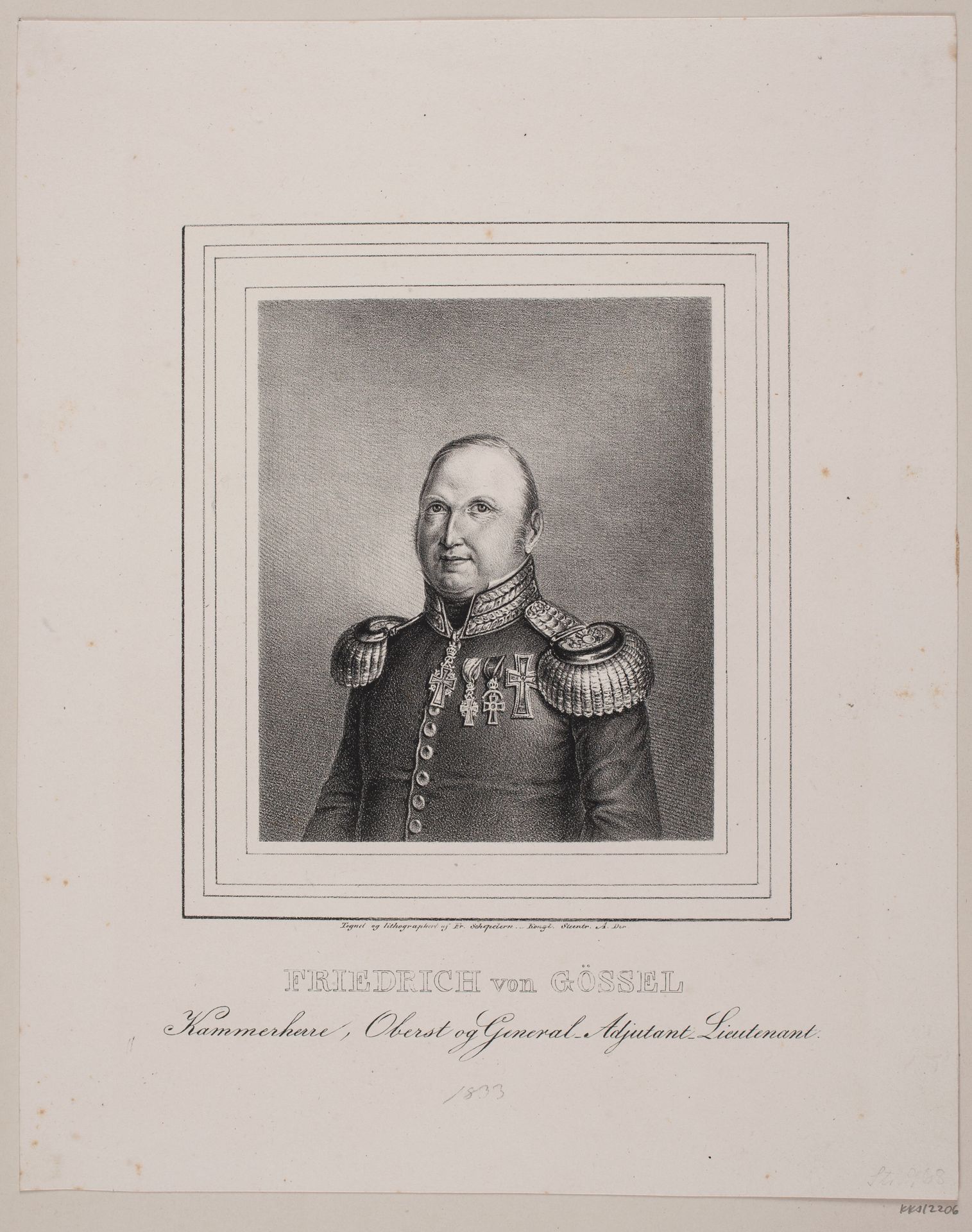 "Friedrich von Gössel" by Frederik Schepelern