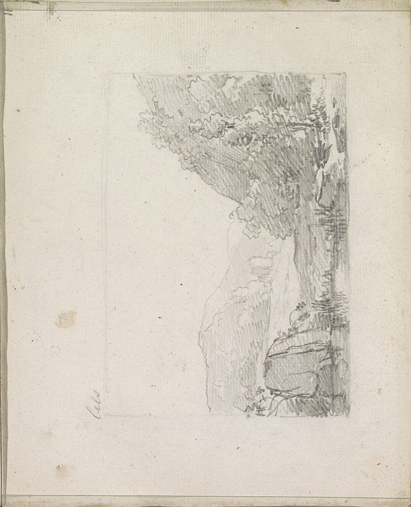 Berglandschap met rivier by Andreas Schelfhout