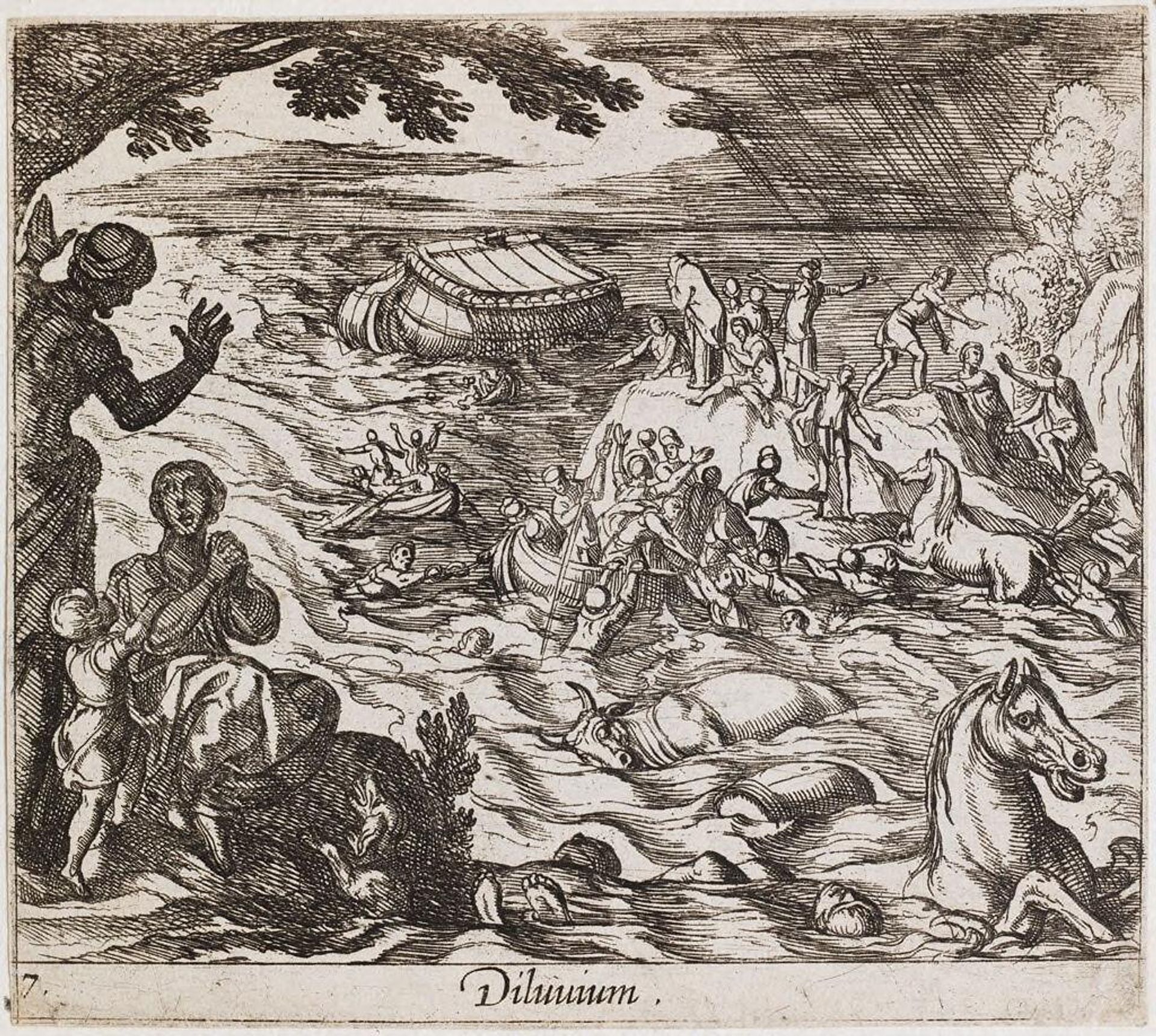 The Flood by Antonio Tempesta