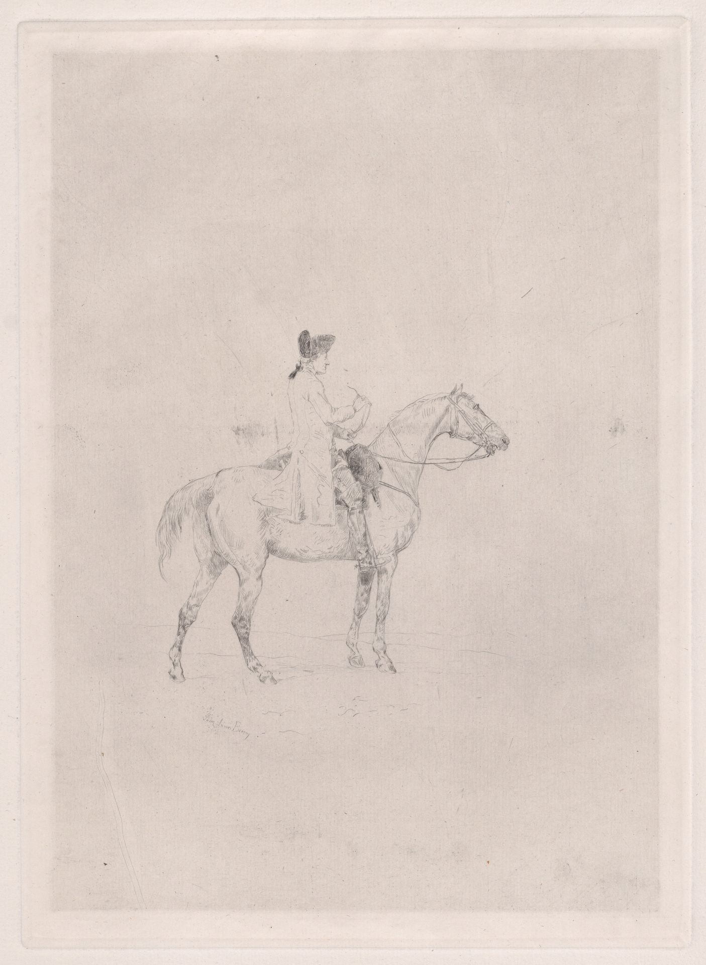 A rider by John-Lewis Brown