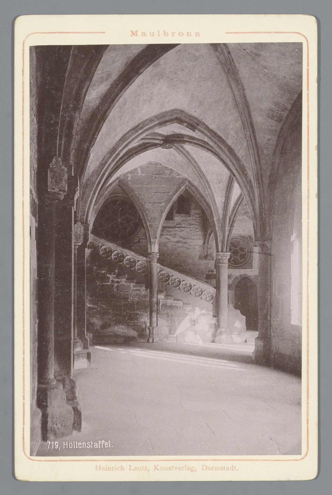 Trap in de Abdij van Maulbronn by Anonymous