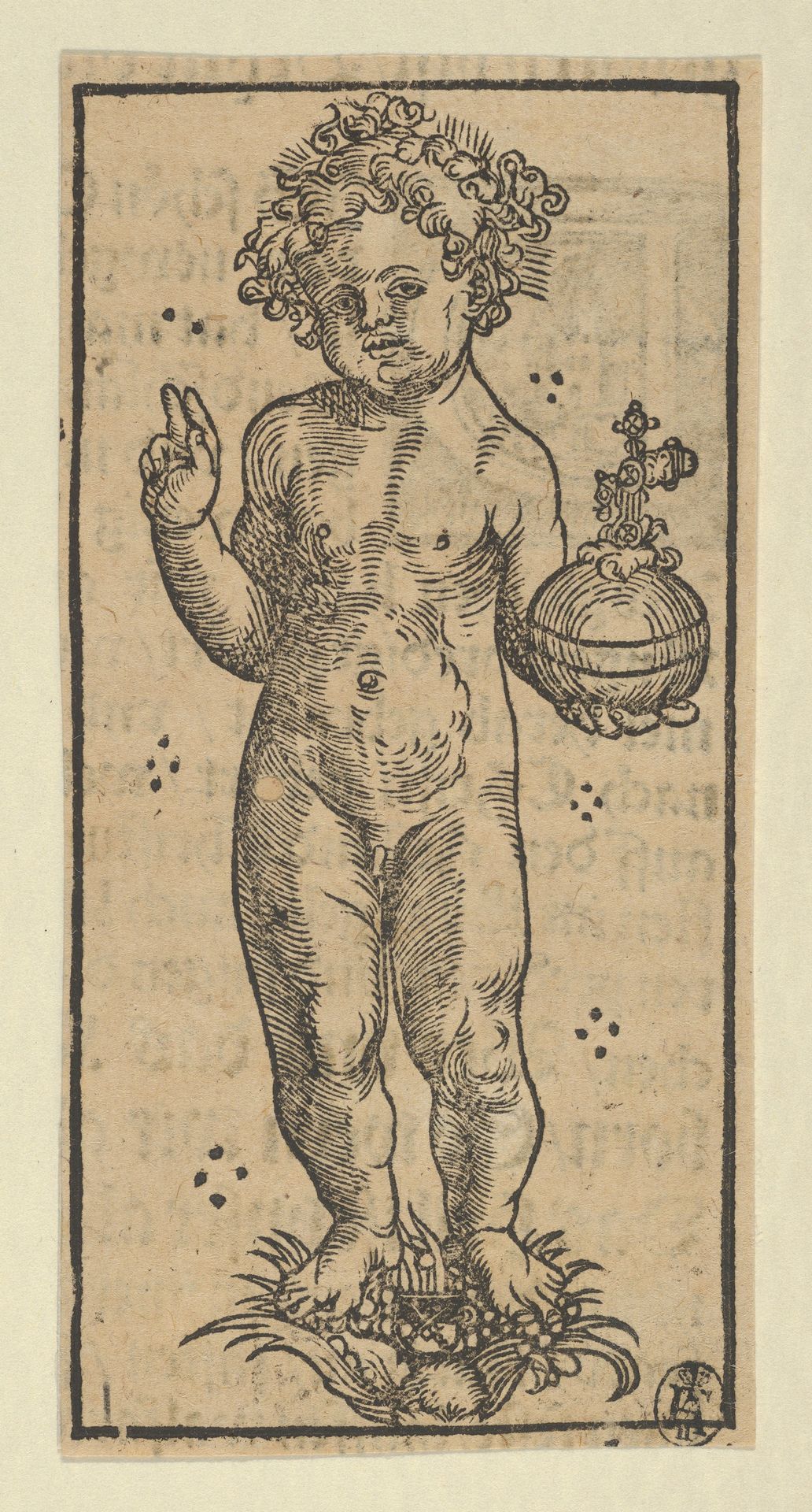 Silver Statuette of the Christ Child, from the Wittenberg Reliquaries by Lucas Cranach the Elder