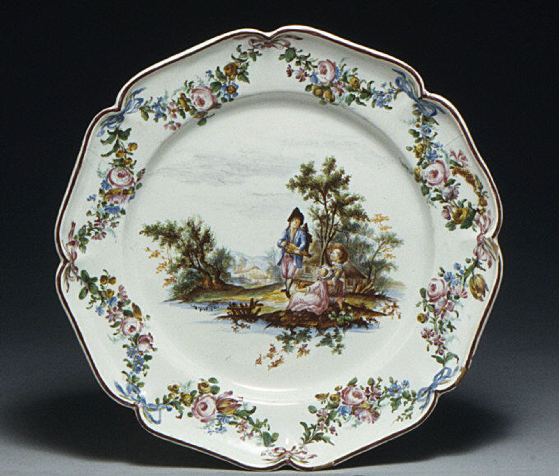 Plate by Protais Pidoux
