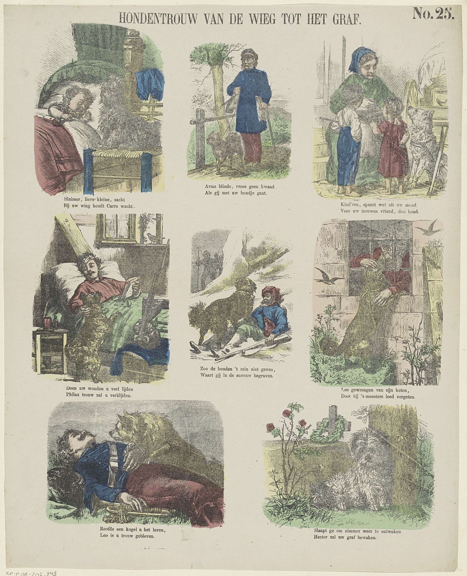 Hondentrouw van de wieg tot het graf by De Ruyter & Meijer