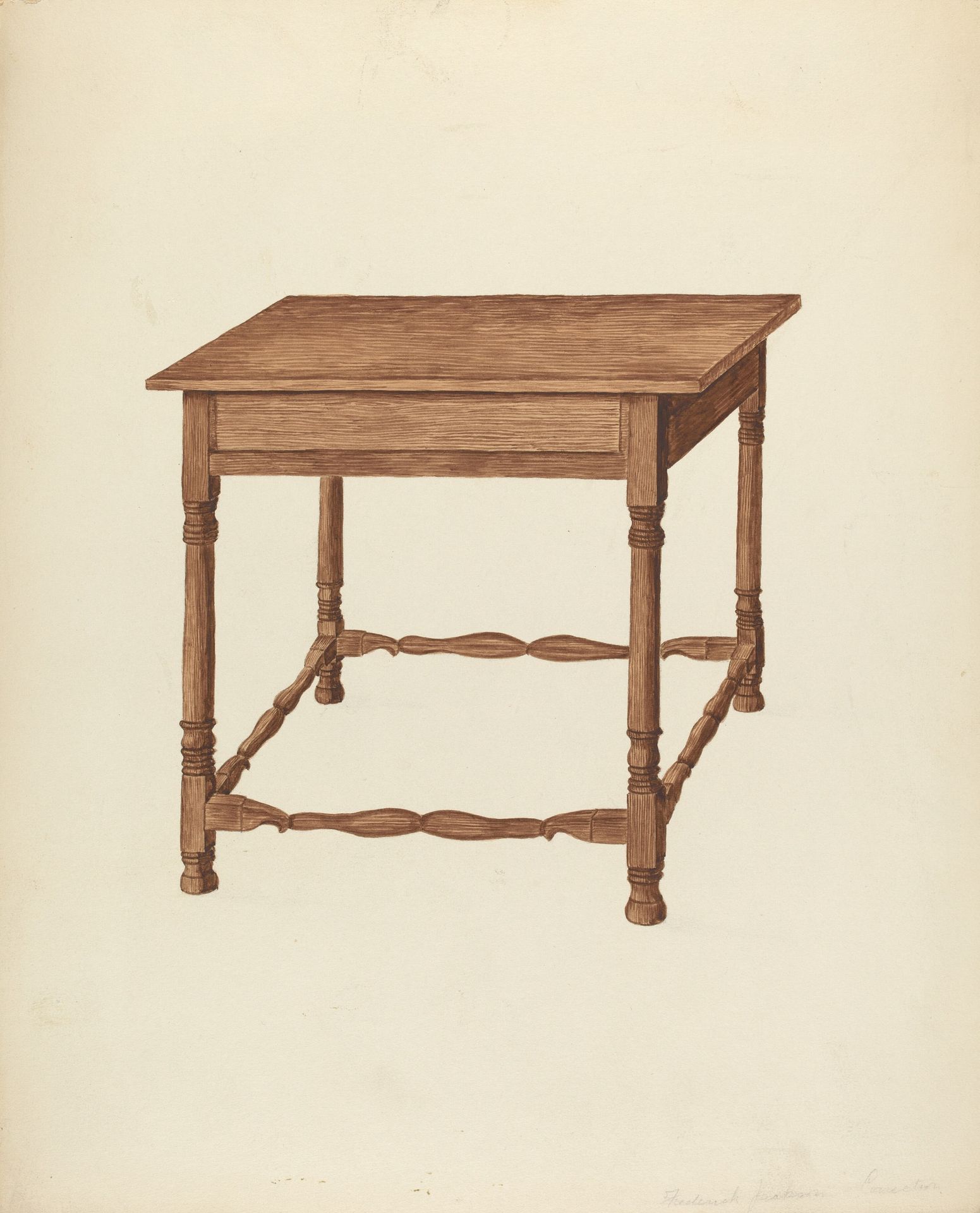 Table by Frederick Jackson