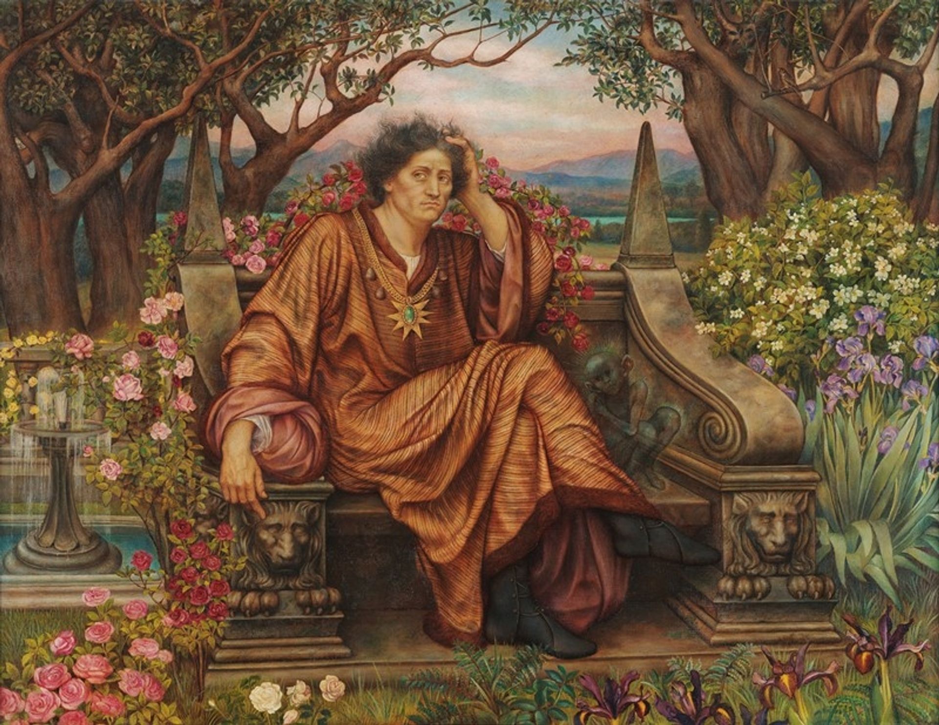 A Soul in Hell by Evelyn De Morgan