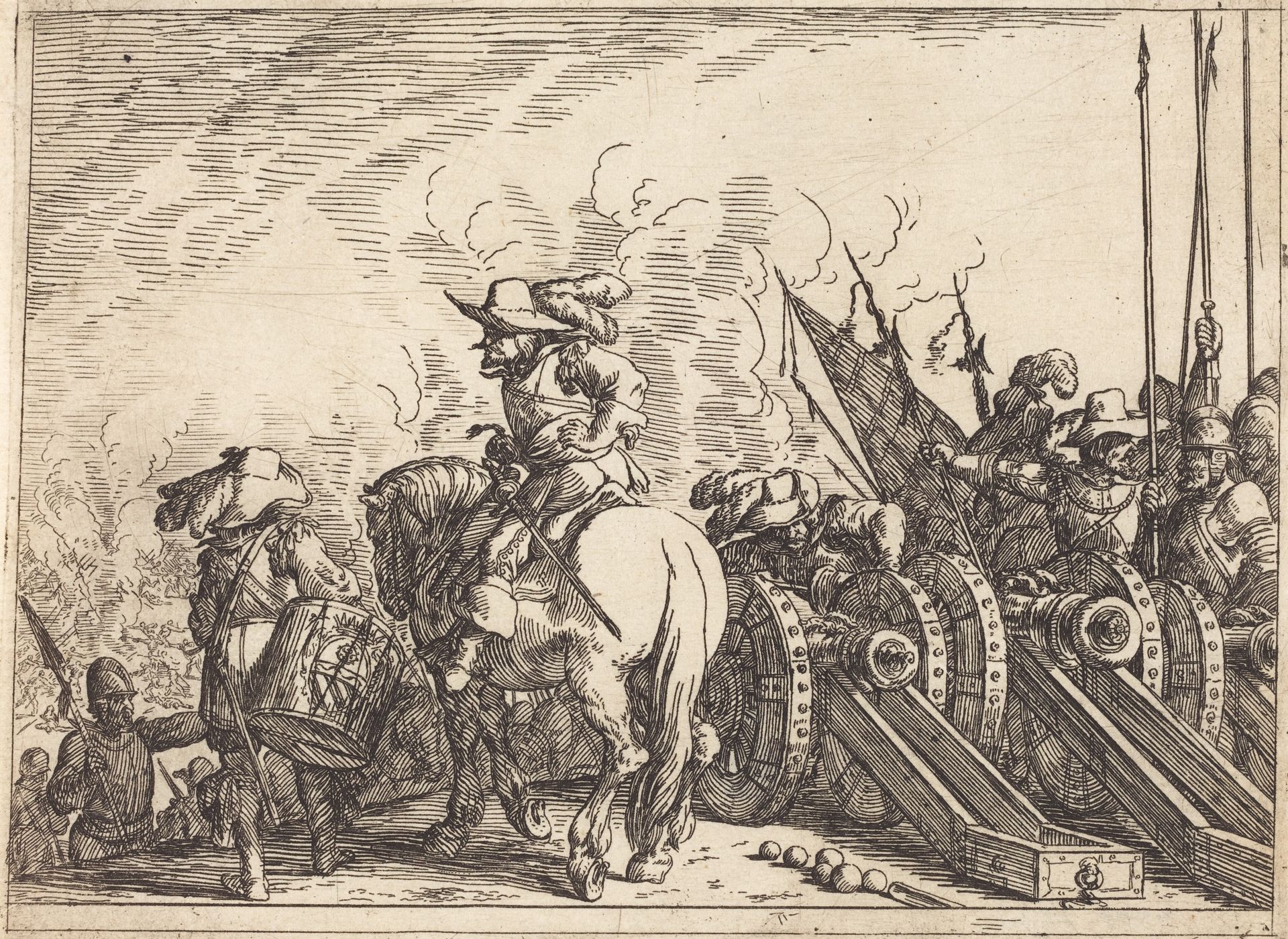 Capricci di varie battaglie by Johann Wilhelm Baur