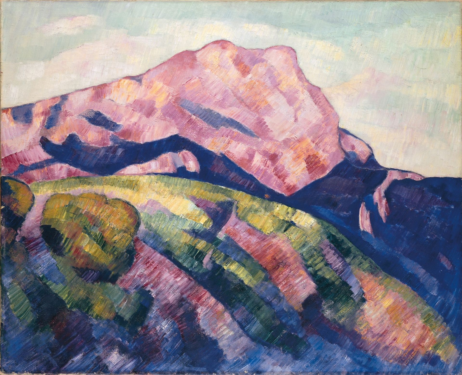 Mont Sainte-Victoire by Marsden Hartley