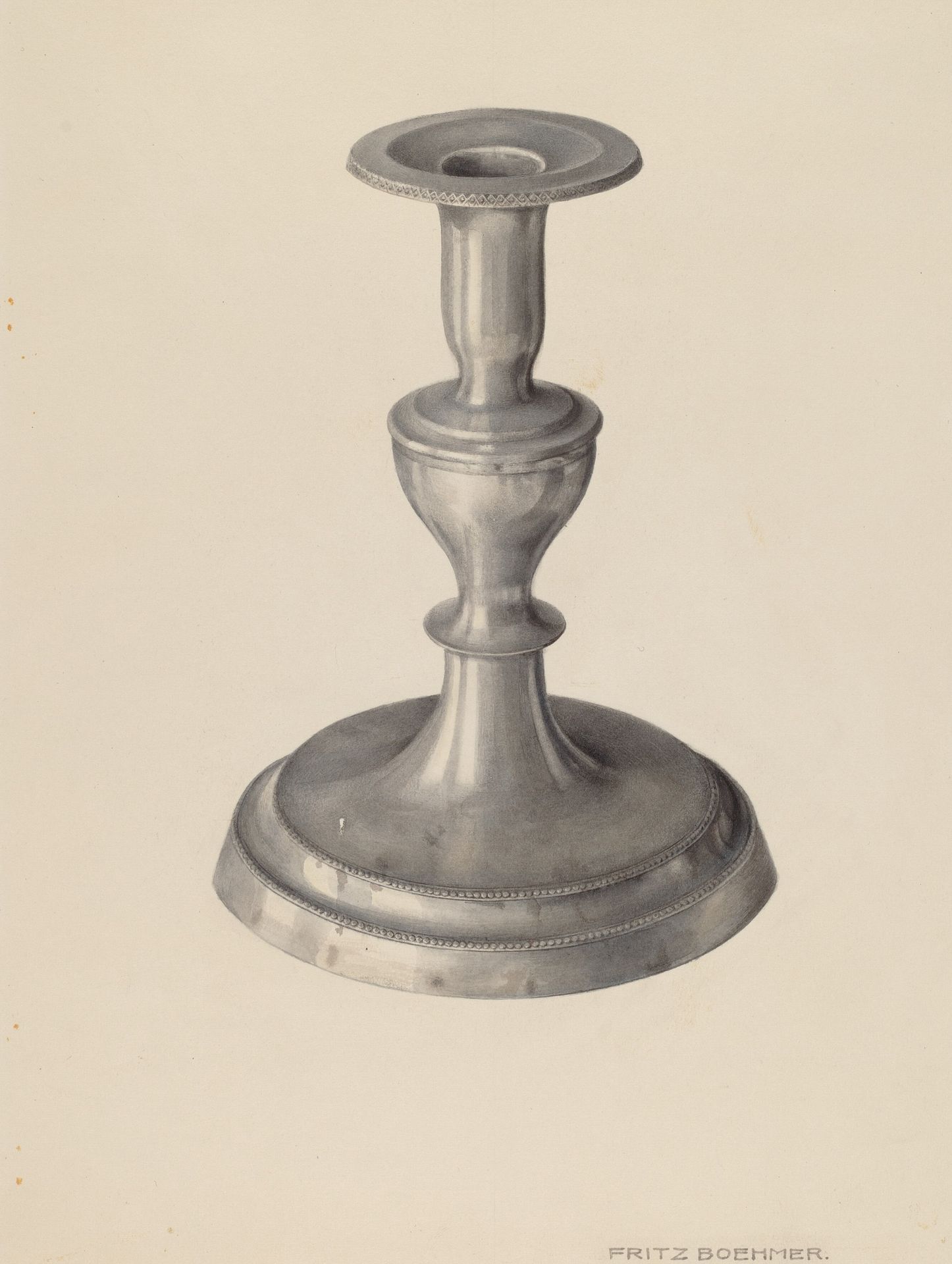 Candlestick by Fritz Boehmer