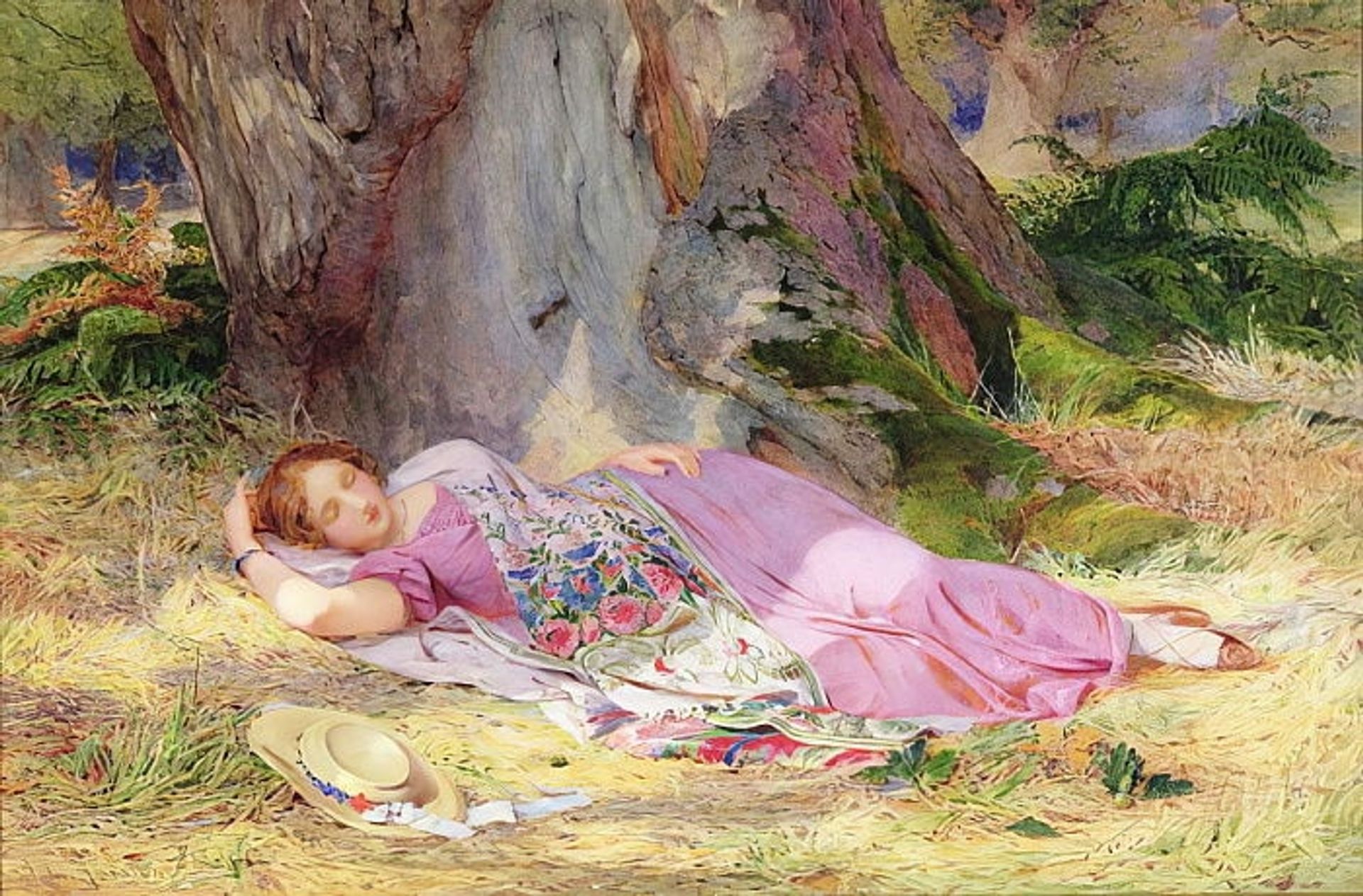 Olivia Resting by John Absolon