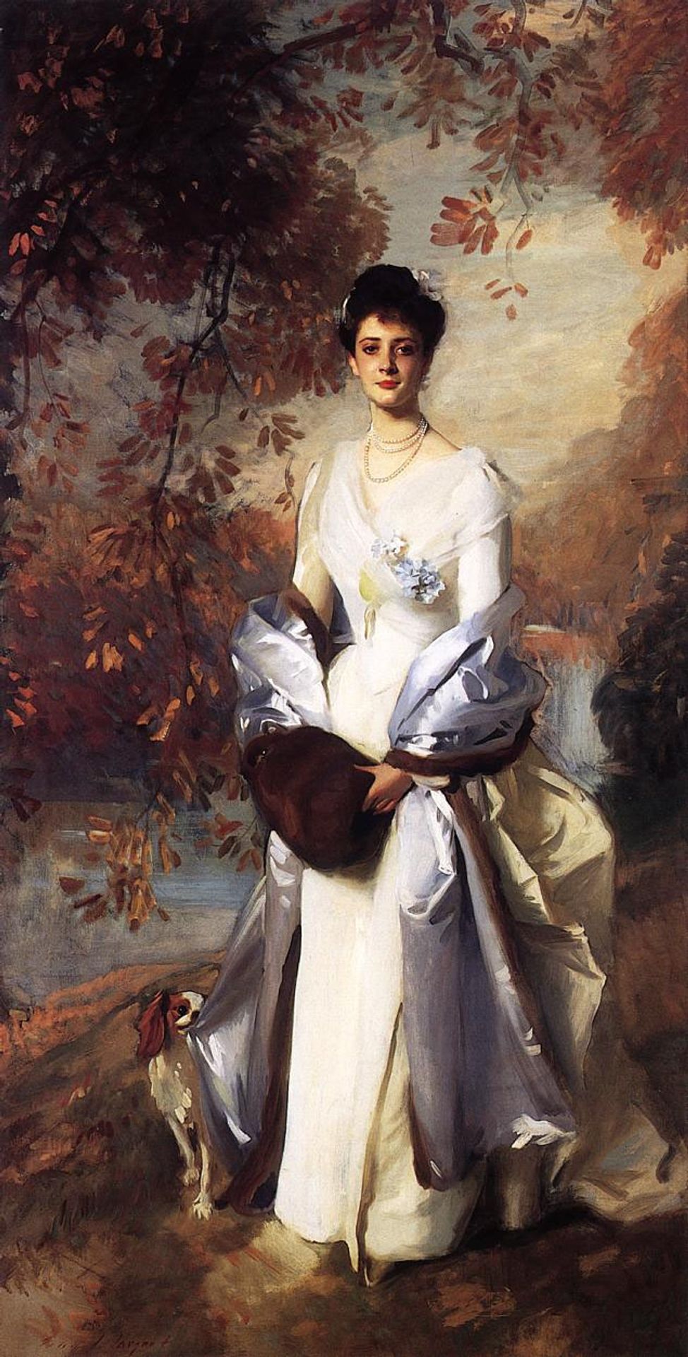 Portrait of Pauline Astor by John Singer Sargent