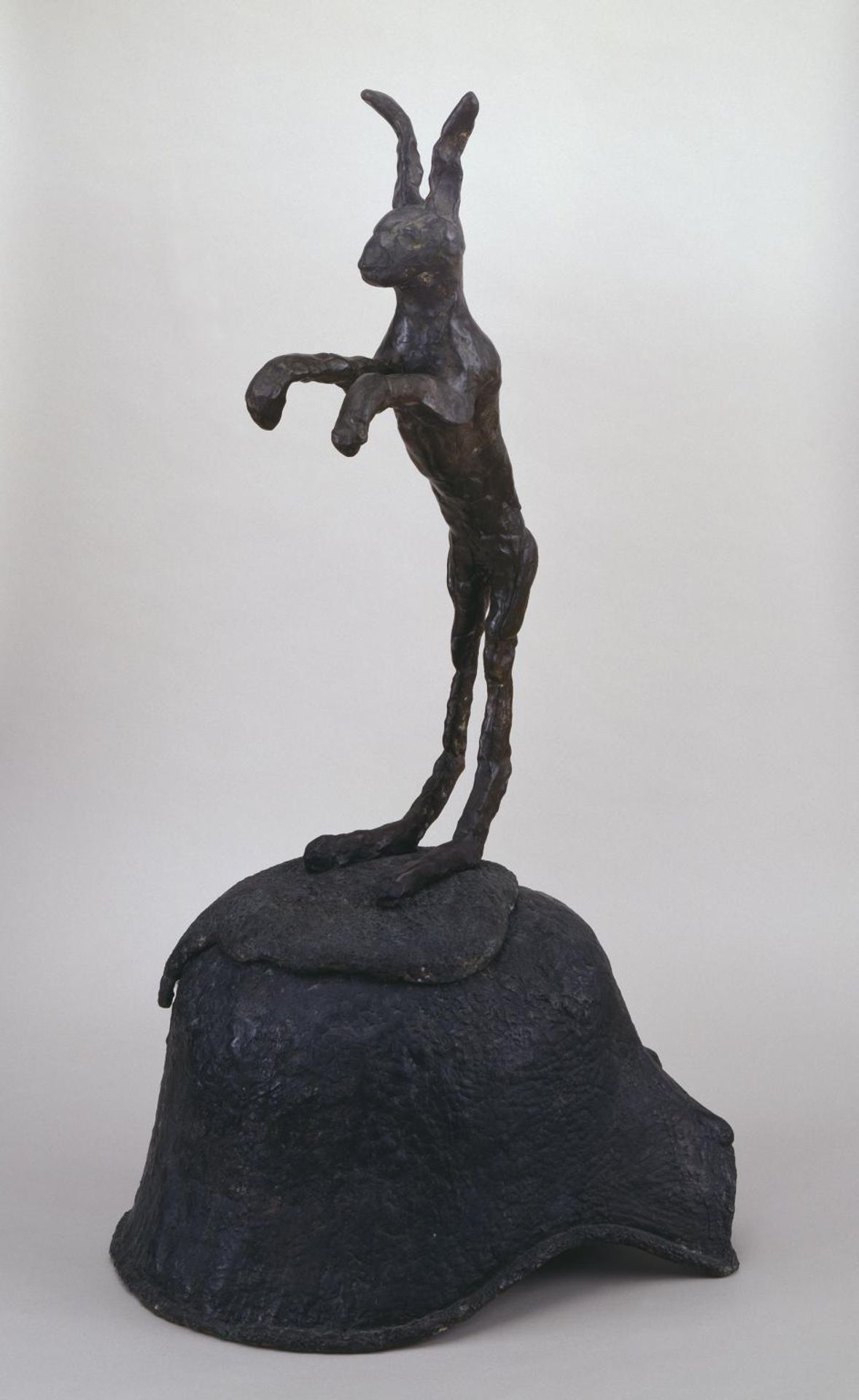 Hare and Helmet II by Barry Flanagan