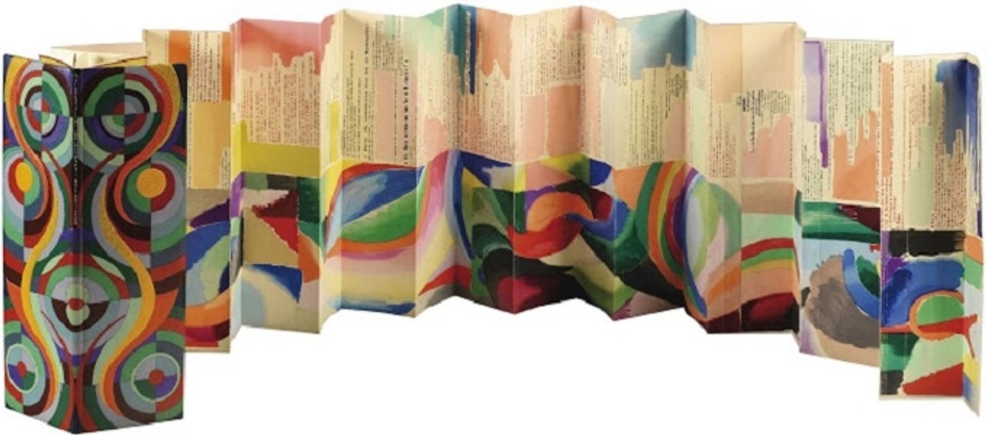 Prose of the Trans-Siberian and of Little Jehanne of France by Sonia Delaunay