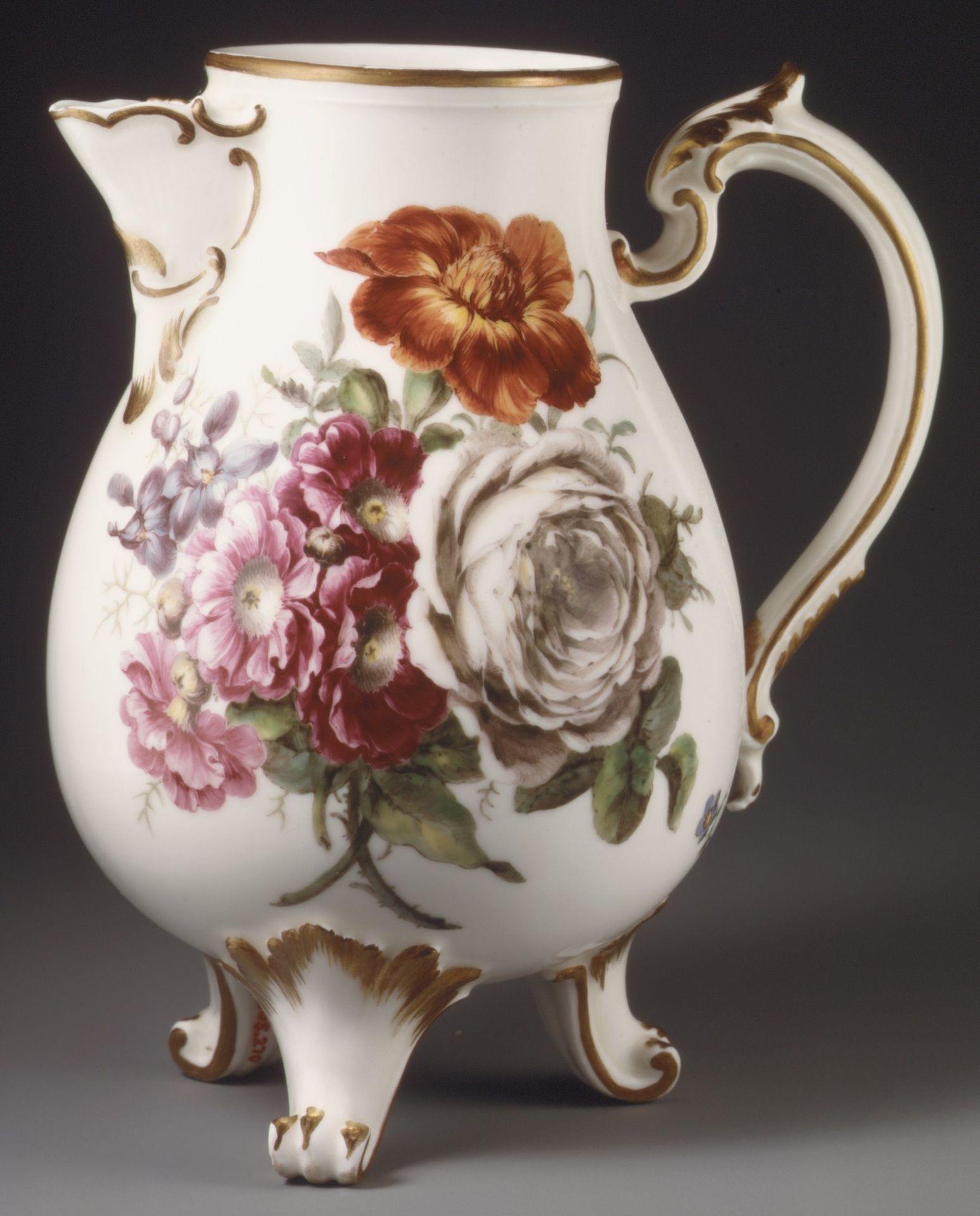 Milk jug by Ludwigsburg Porcelain Manufactory