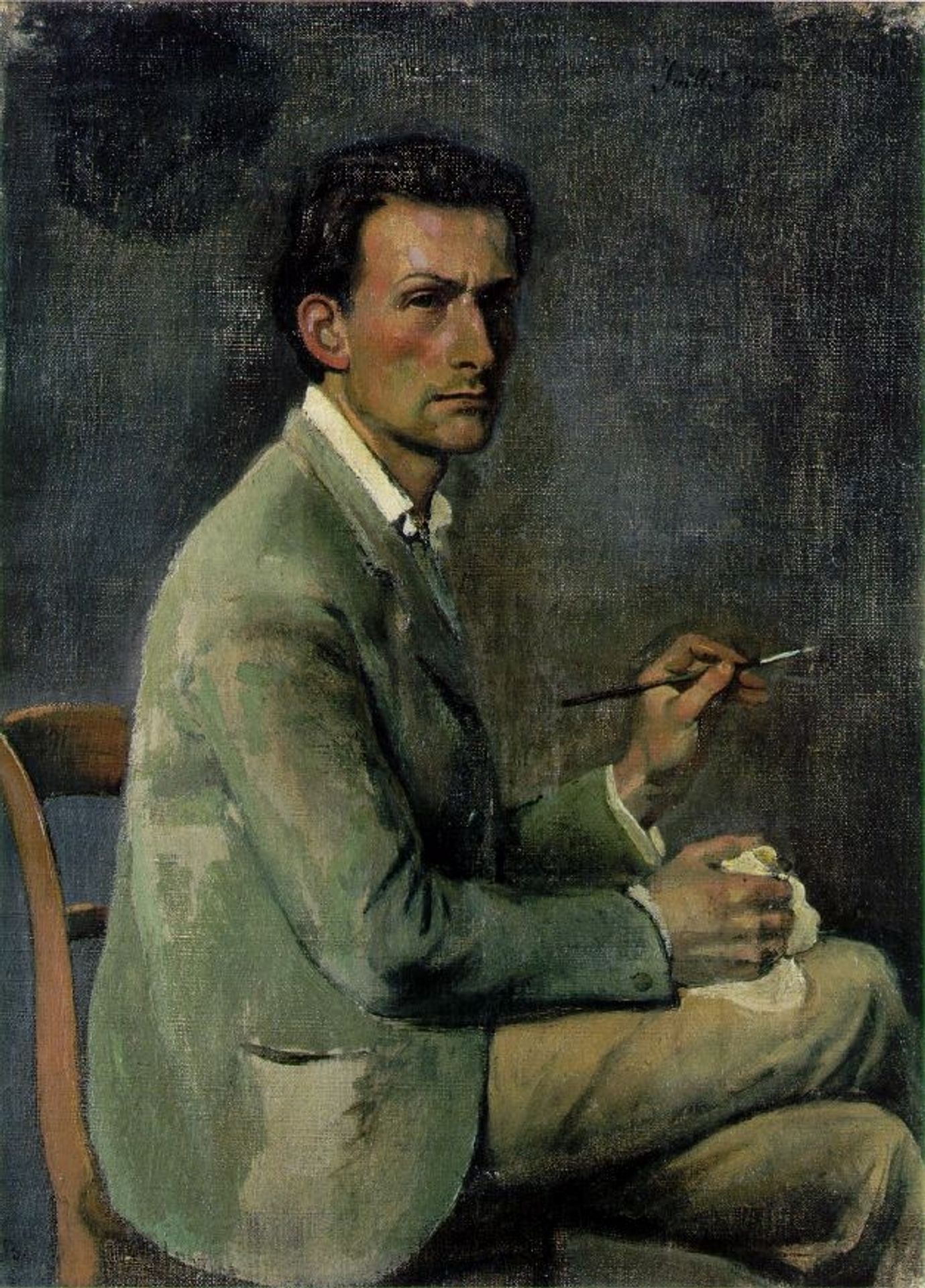 Self-portrait by Balthus