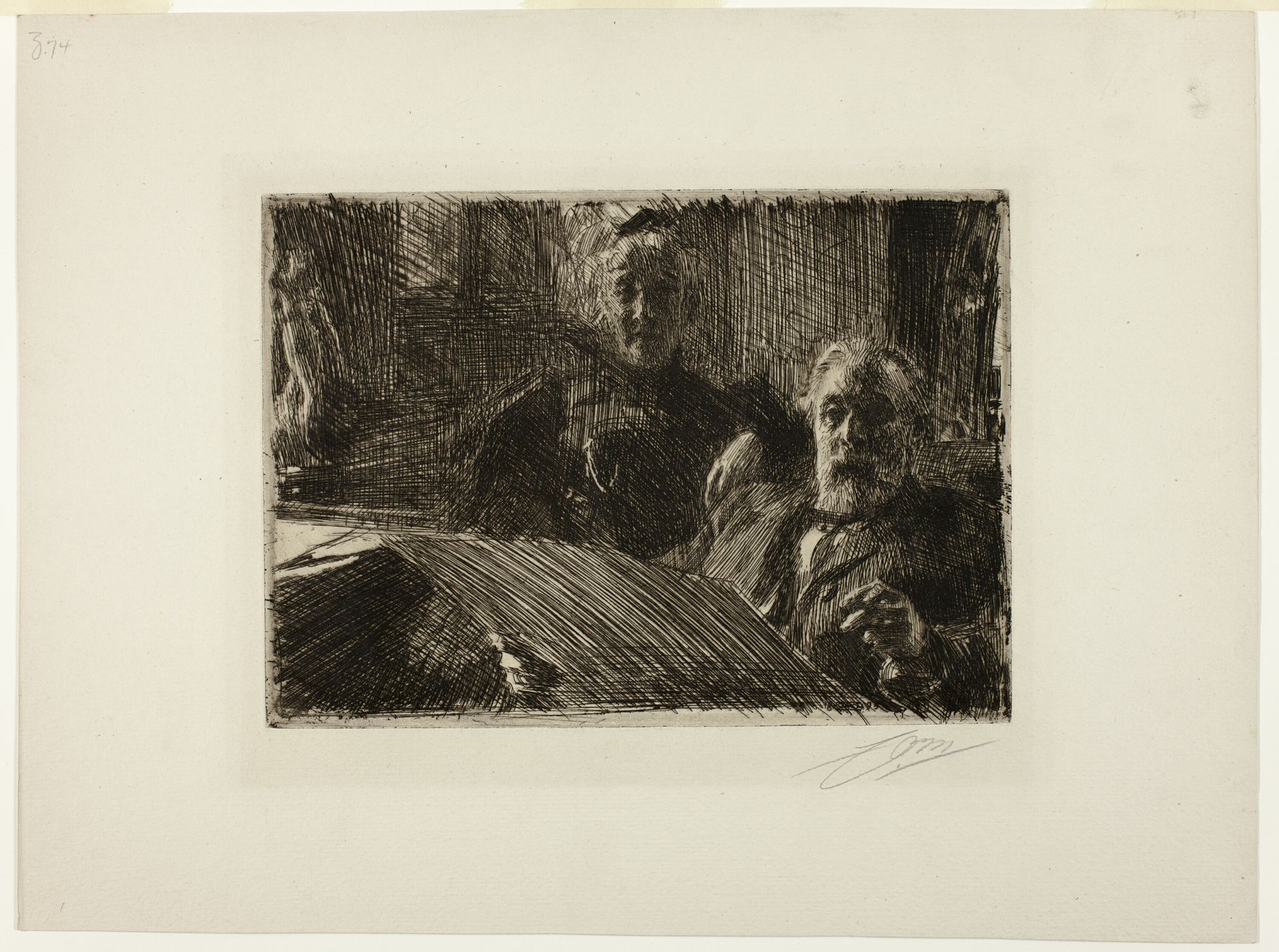 Mr. and Mrs. Fürstenberg by Anders Zorn