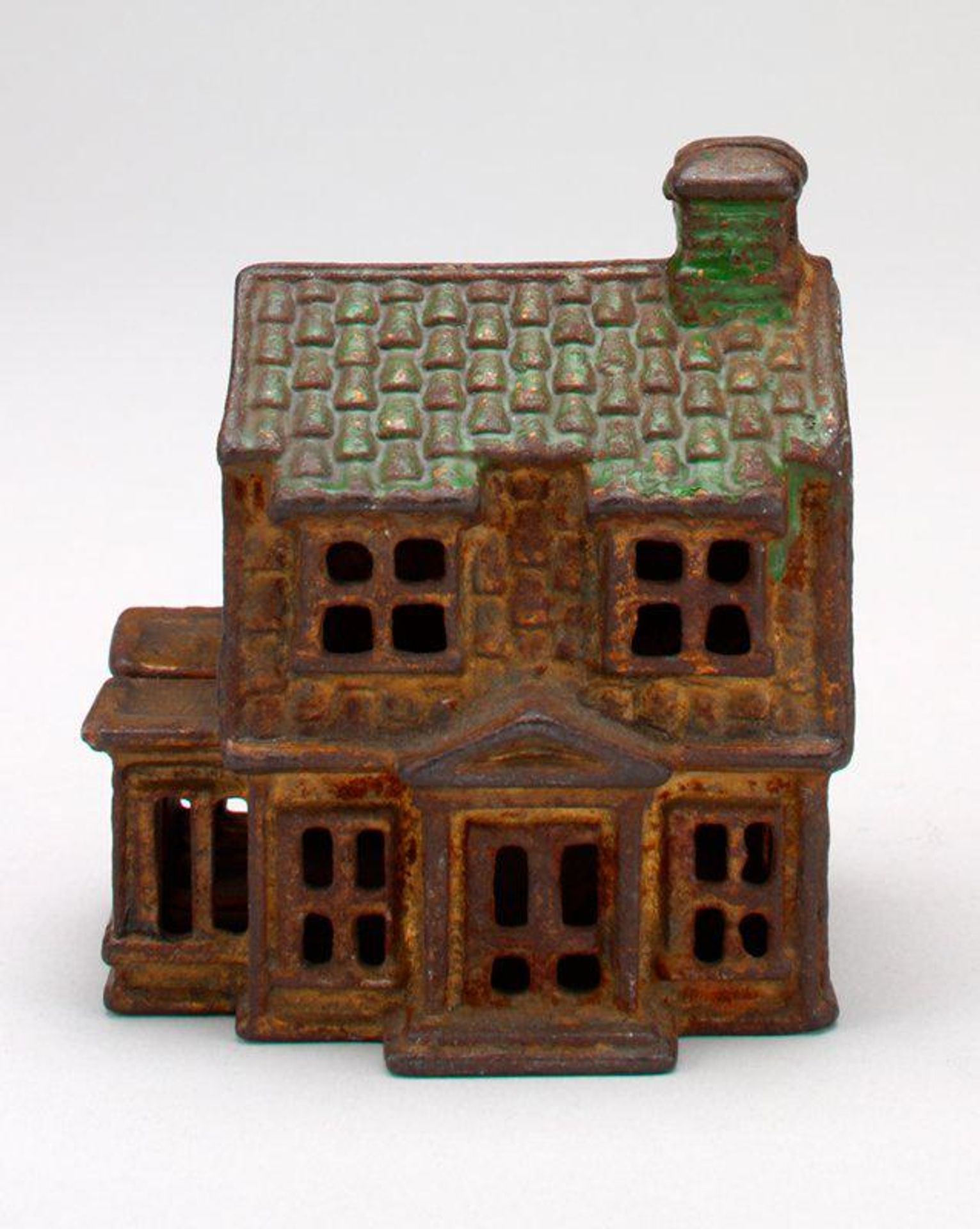 -Colonial House (or House with Porch)- still bank by A.C. Williams Company