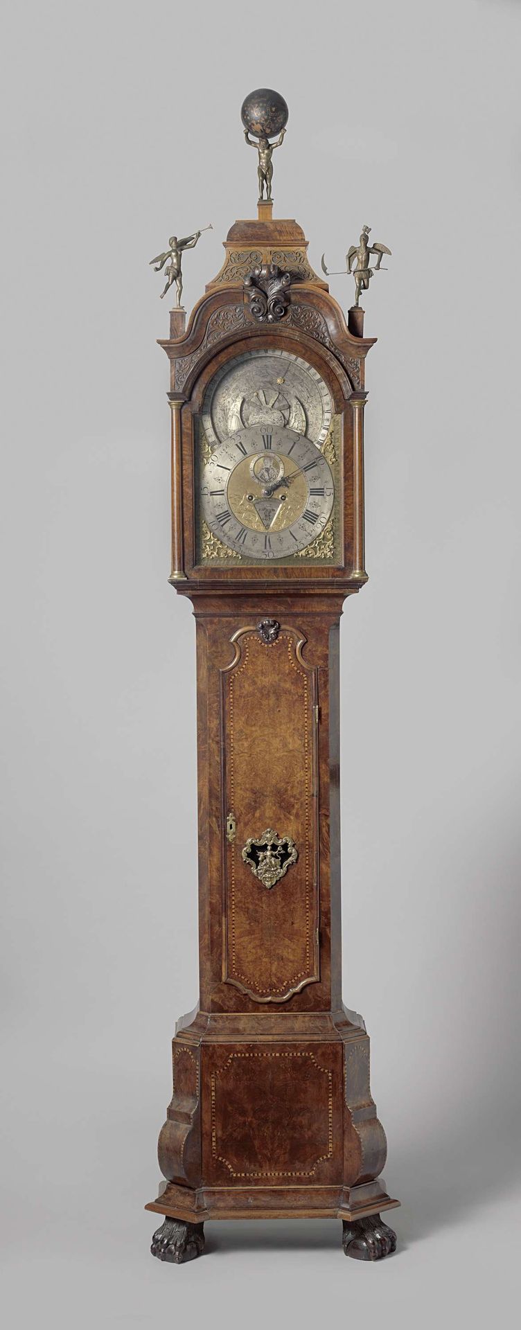 Longcase clock by Anthonie van Oostrom