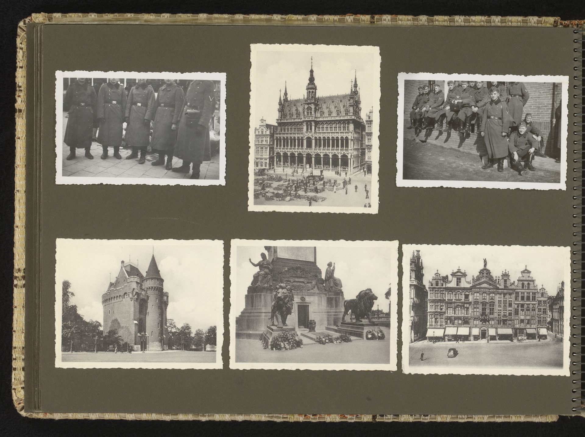 Soldaten en Brussel by Anonymous
