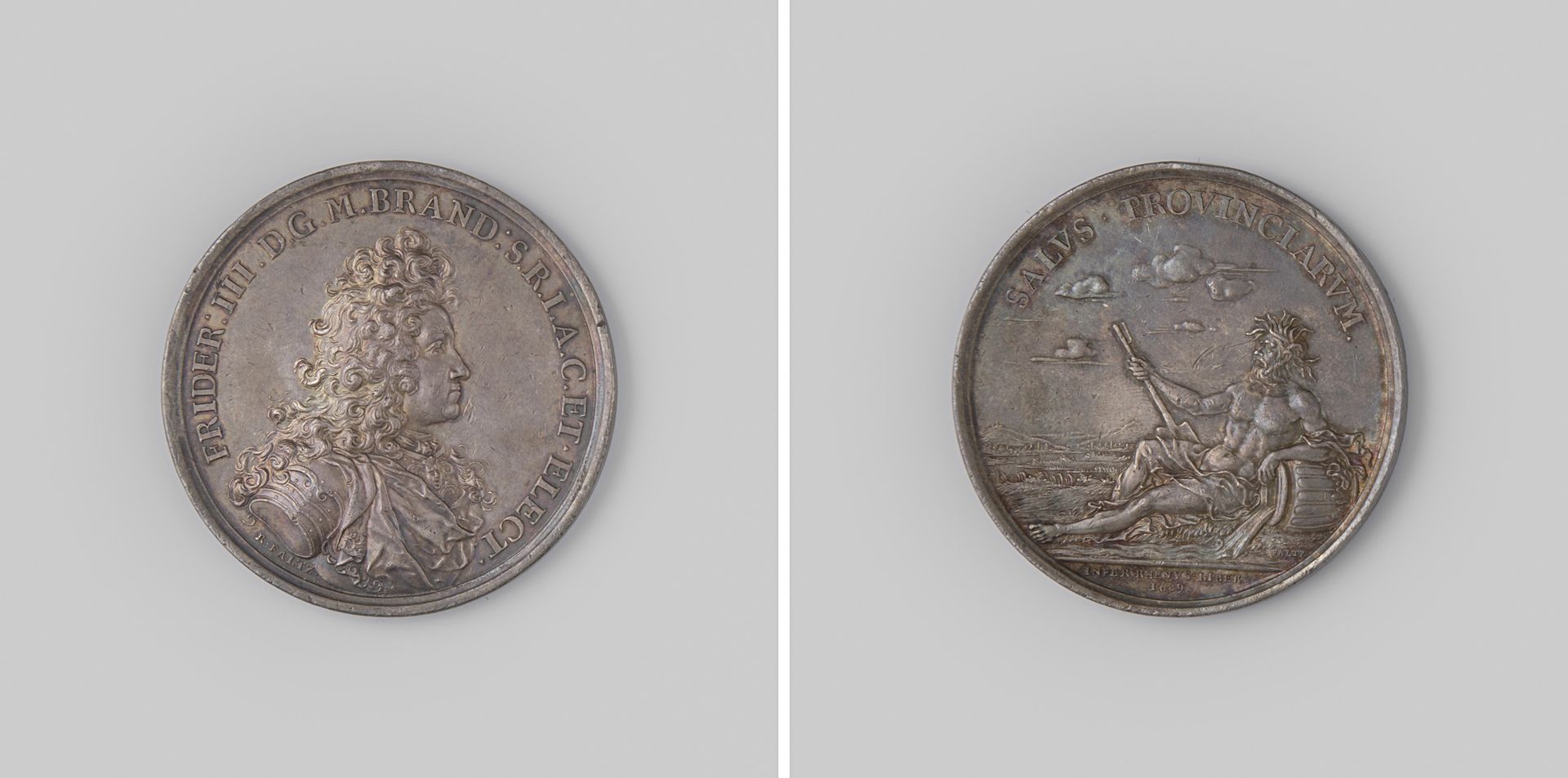 Overwinningen aan de Rijn, ter ere van Frederik III, keurvorst van Brandenburg by Raimund Faltz
