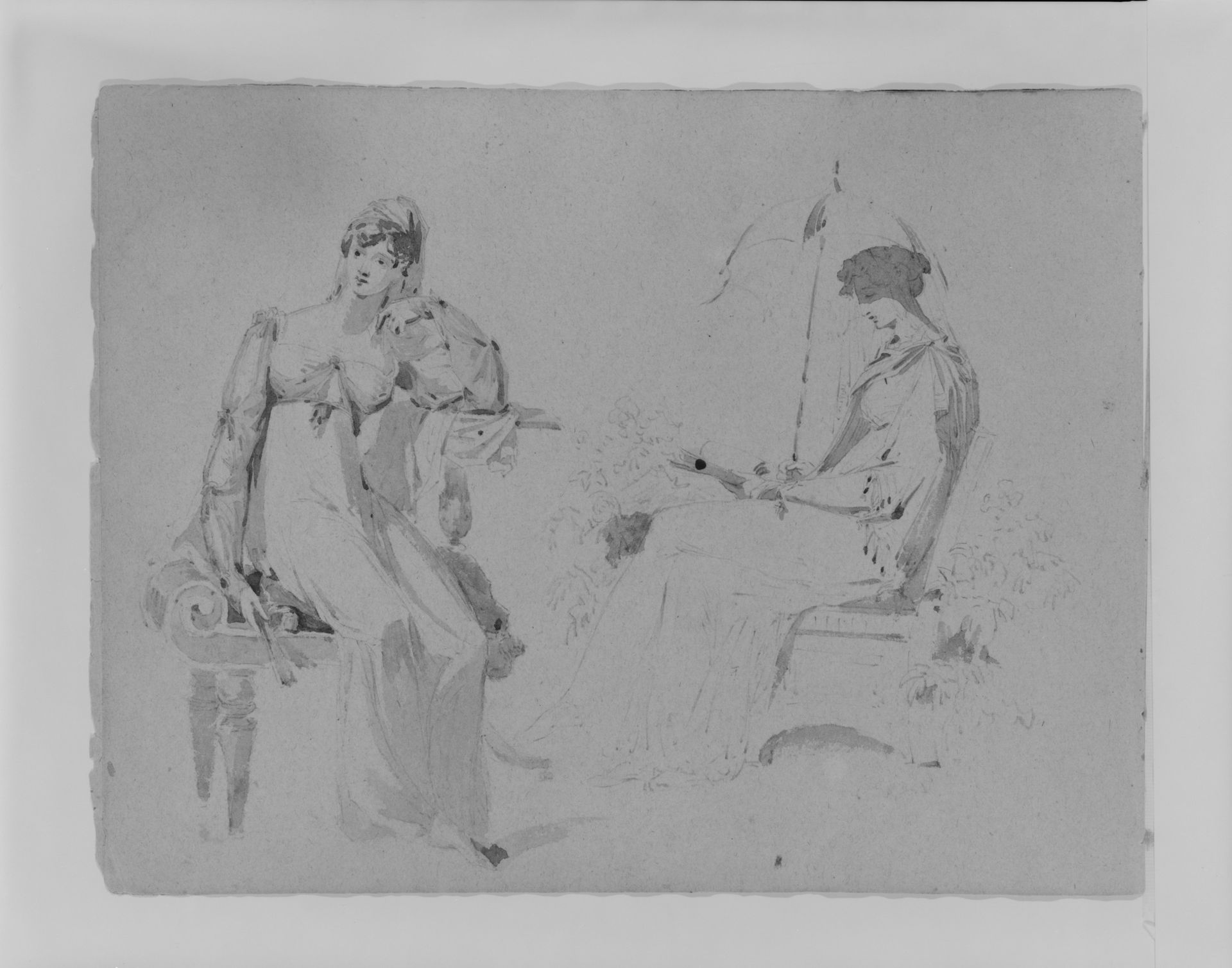 (From Sketchbook) by Thomas Sully