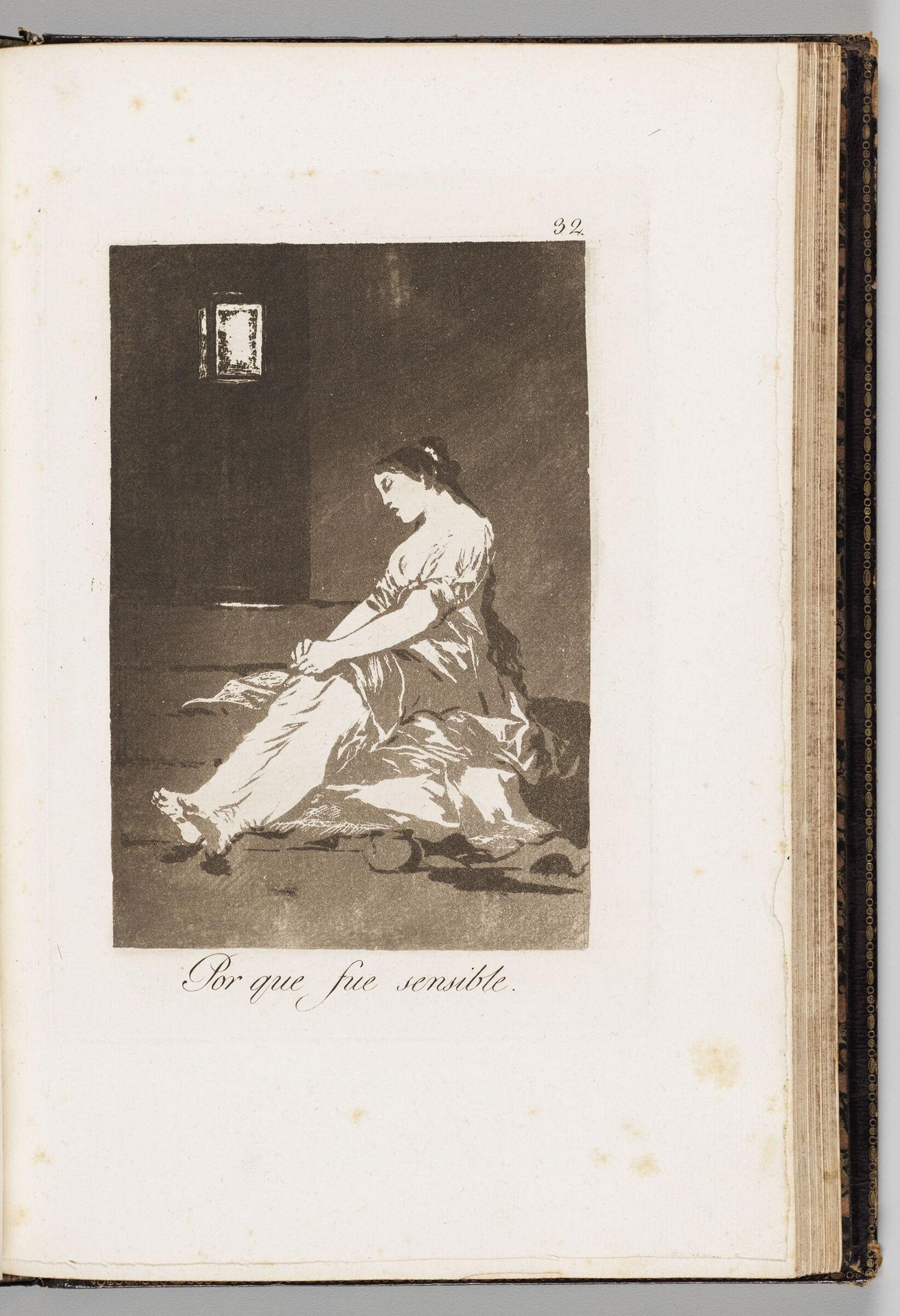 Because She Was Susceptible by Francisco JosÃ© de Goya y Lucientes