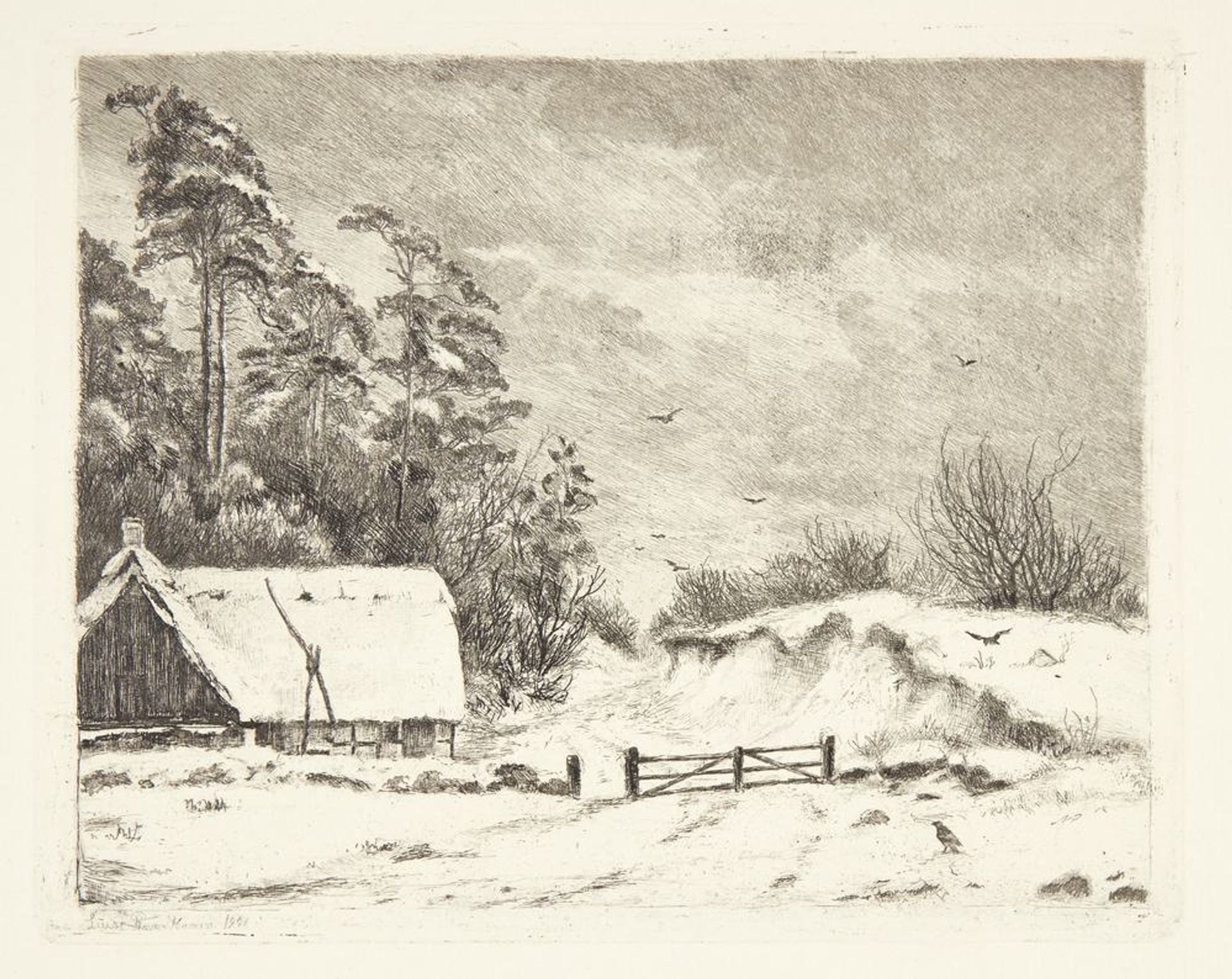Vinterdag by Louise Ravn-Hansen