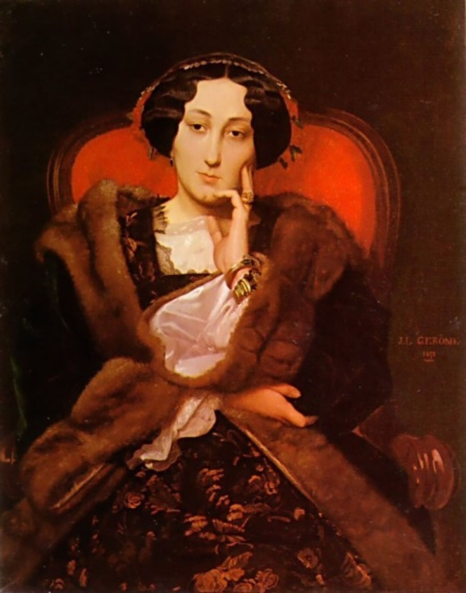 Portrait of a Lady by Jean-Léon Gérôme