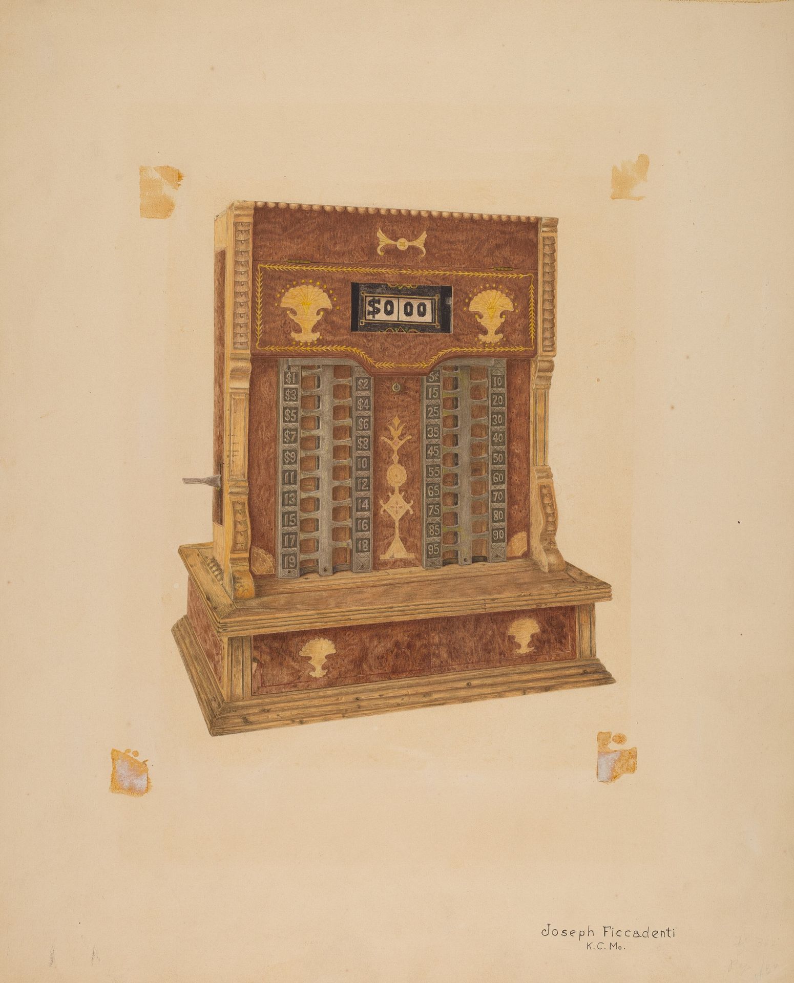 Hume Cash Register by Joseph Ficcadenti