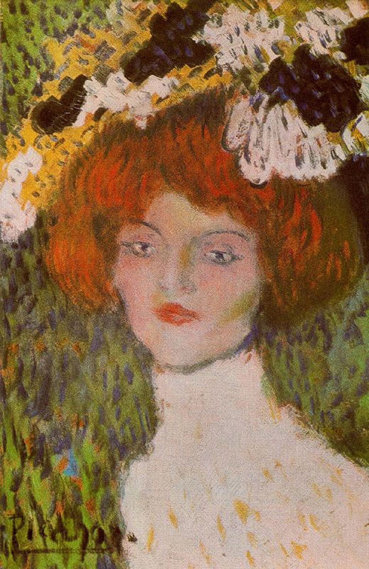Madrilenian (Head of young woman) by Pablo Picasso