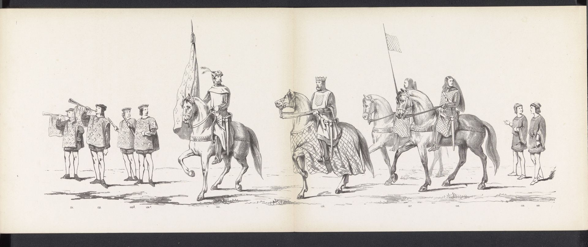 Maskerade van de Leidse studenten, 1865 (plaat 11) by Jan Daniël Cornelis Carel Willem baron de Constant Rebecque
