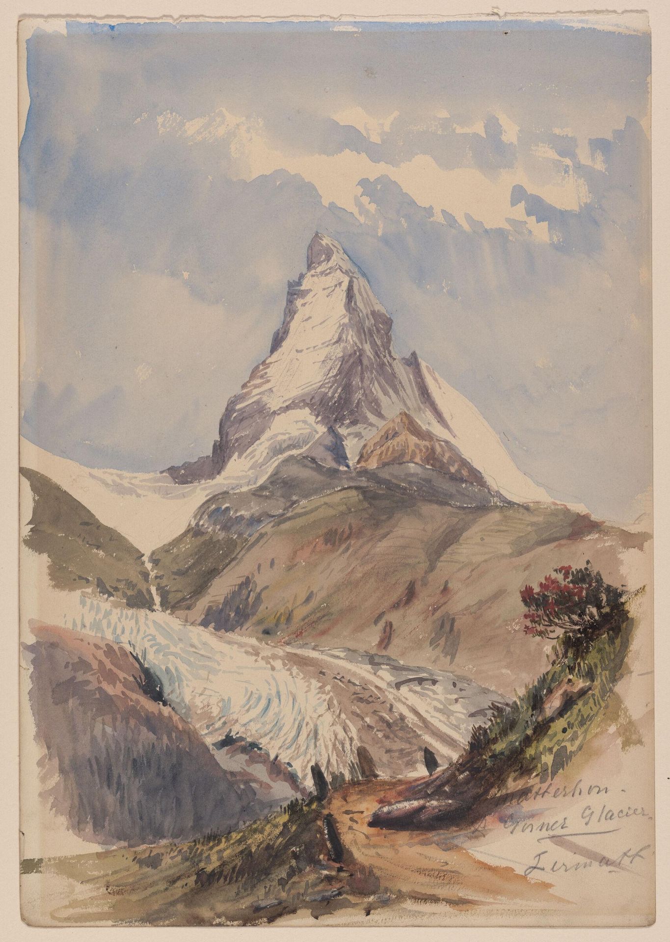 The Matterhorn by John Singer Sargent