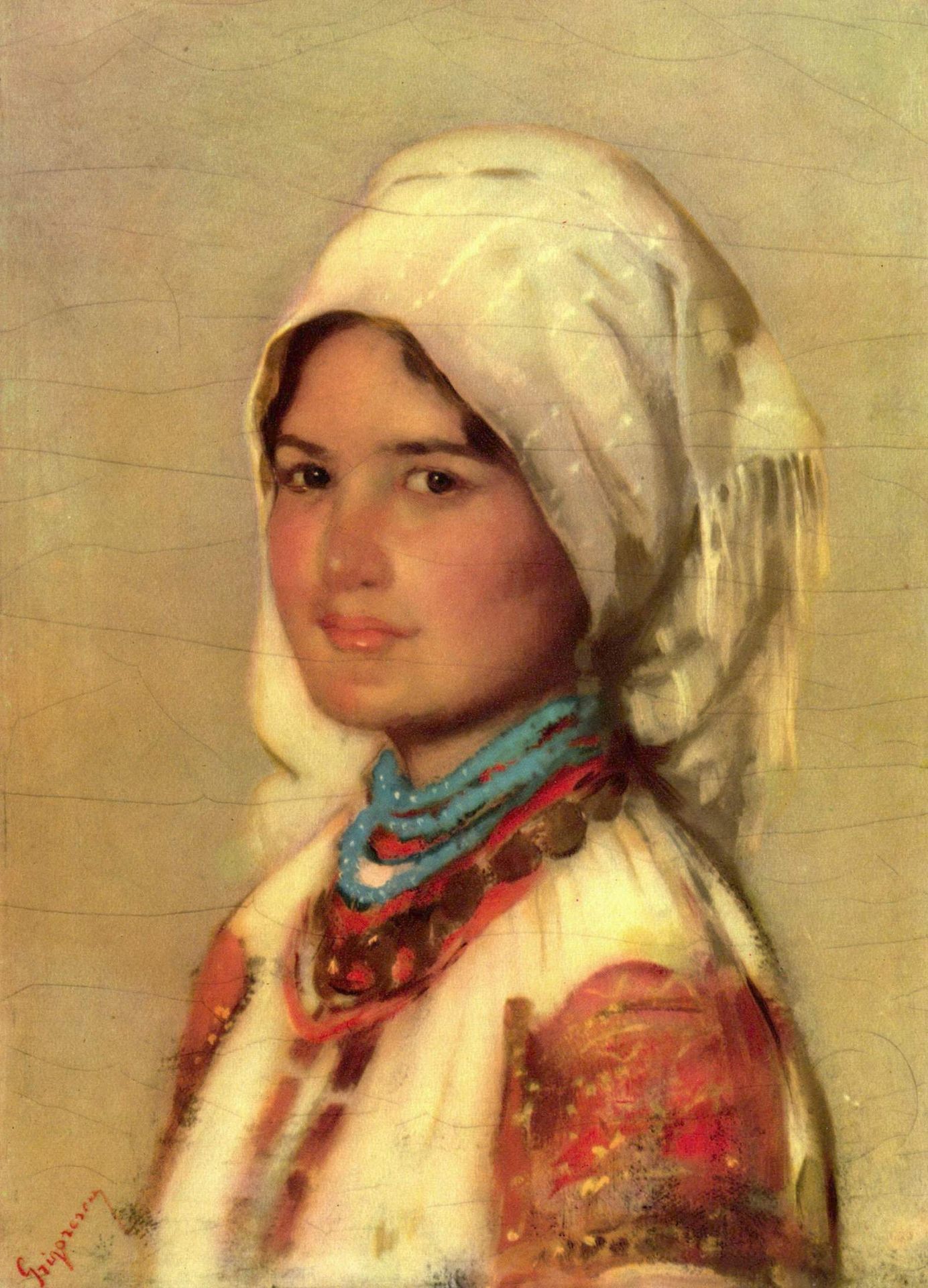 Peasant Woman from Muscel by Nicolae Grigorescu