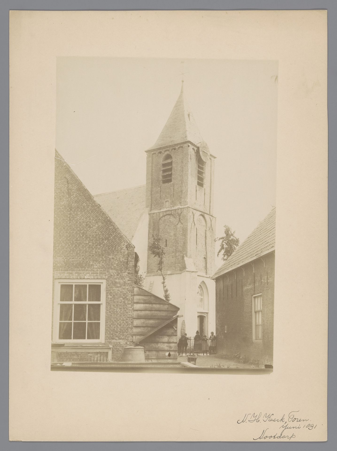 Toren van de Dorpskerk van Nootdorp by anoniem (Monumentenzorg)