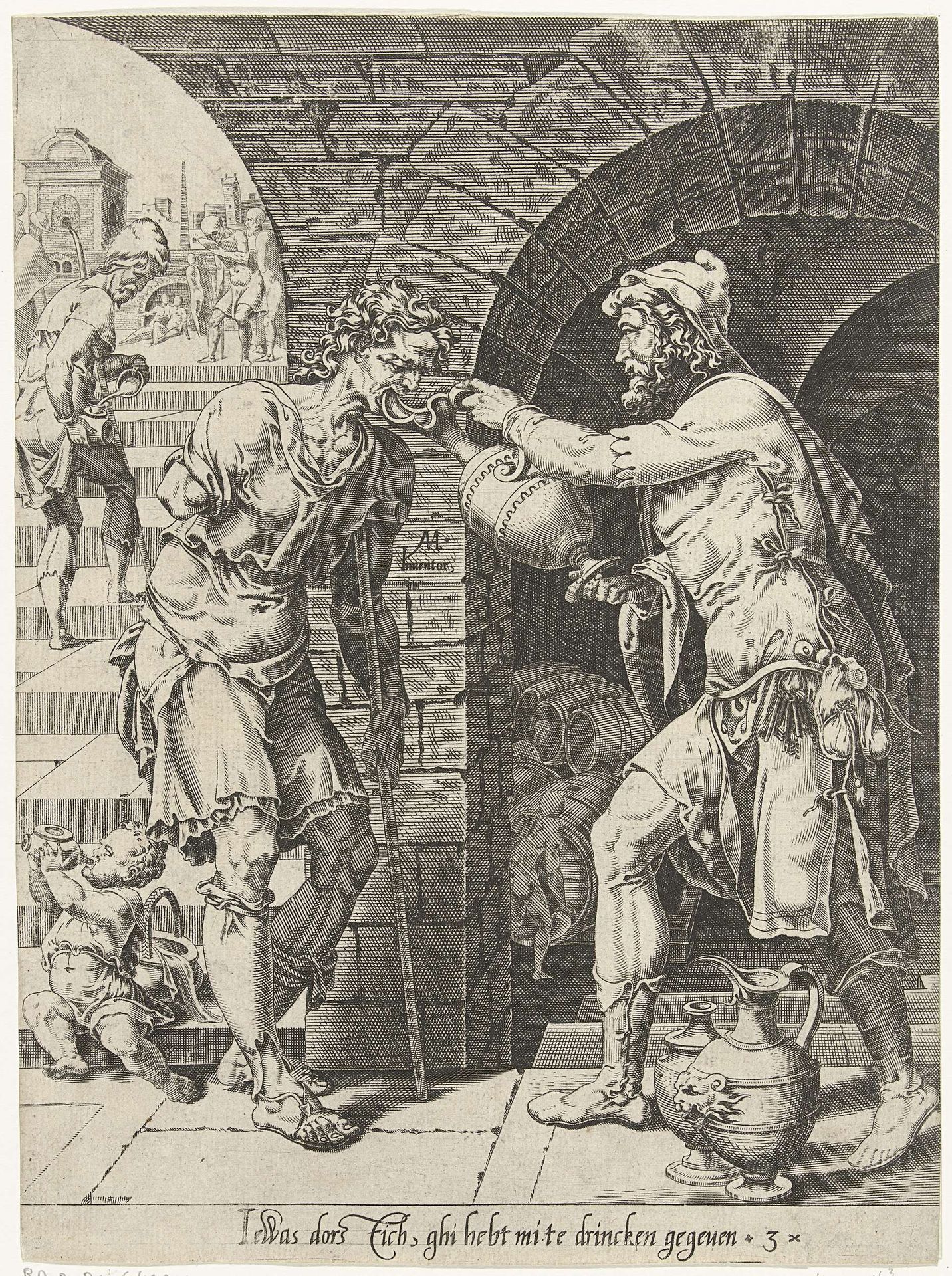 Dorstigen laven by Dirck Volckertsz Coornhert