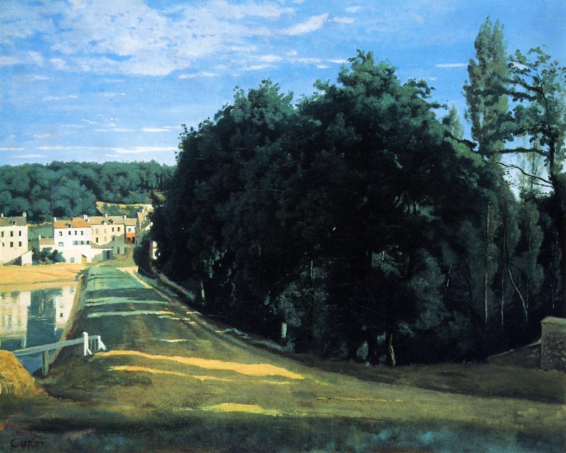 Ville d'Avray the Chemin de Corot by Camille Corot