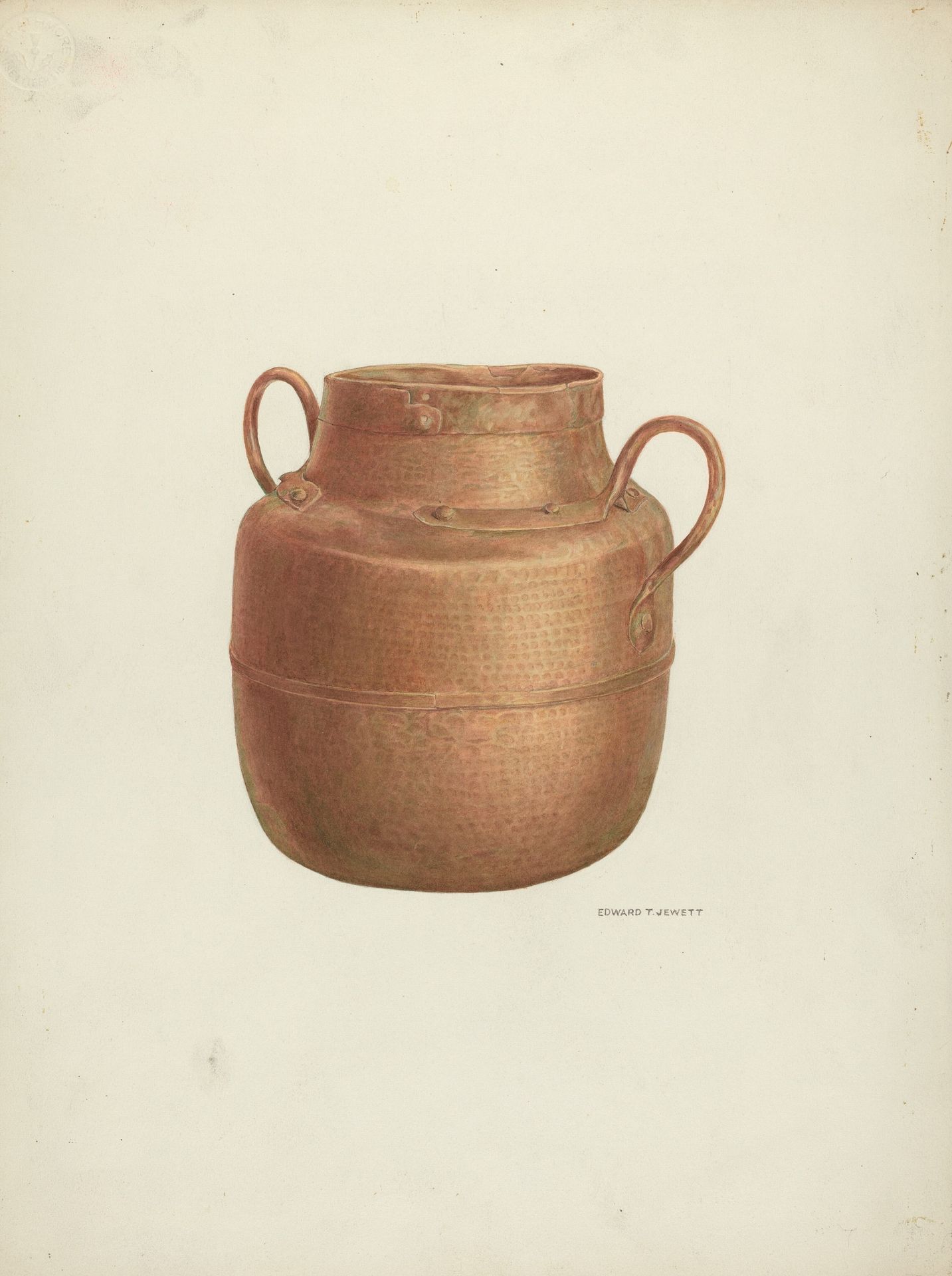 Copper Kettle by Edward Jewett
