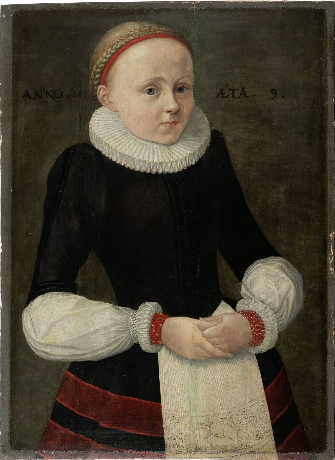 Portrait of Maria Jacobina Völker by Anonymous