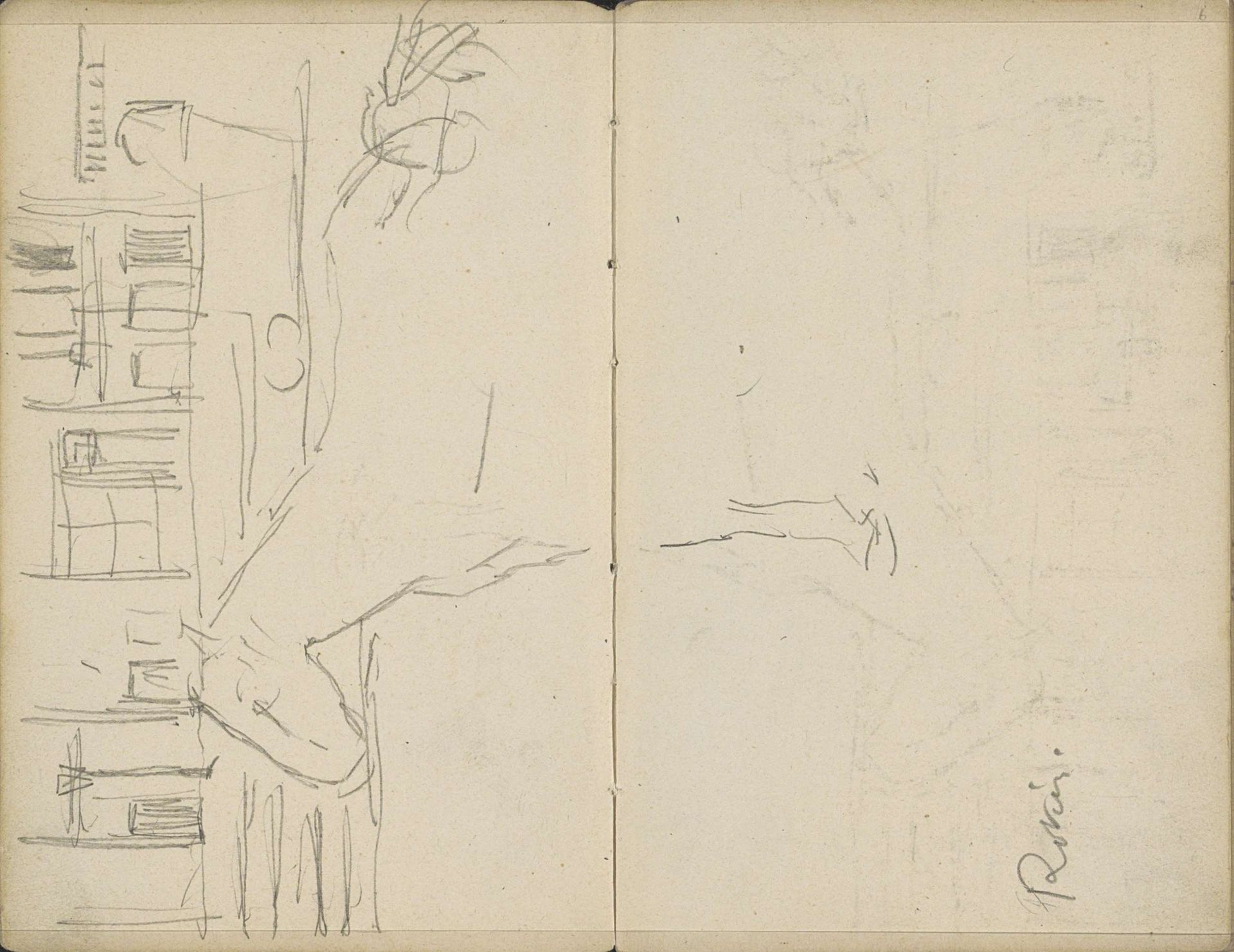 Paard op het Rokin te Amsterdam by George Hendrik Breitner