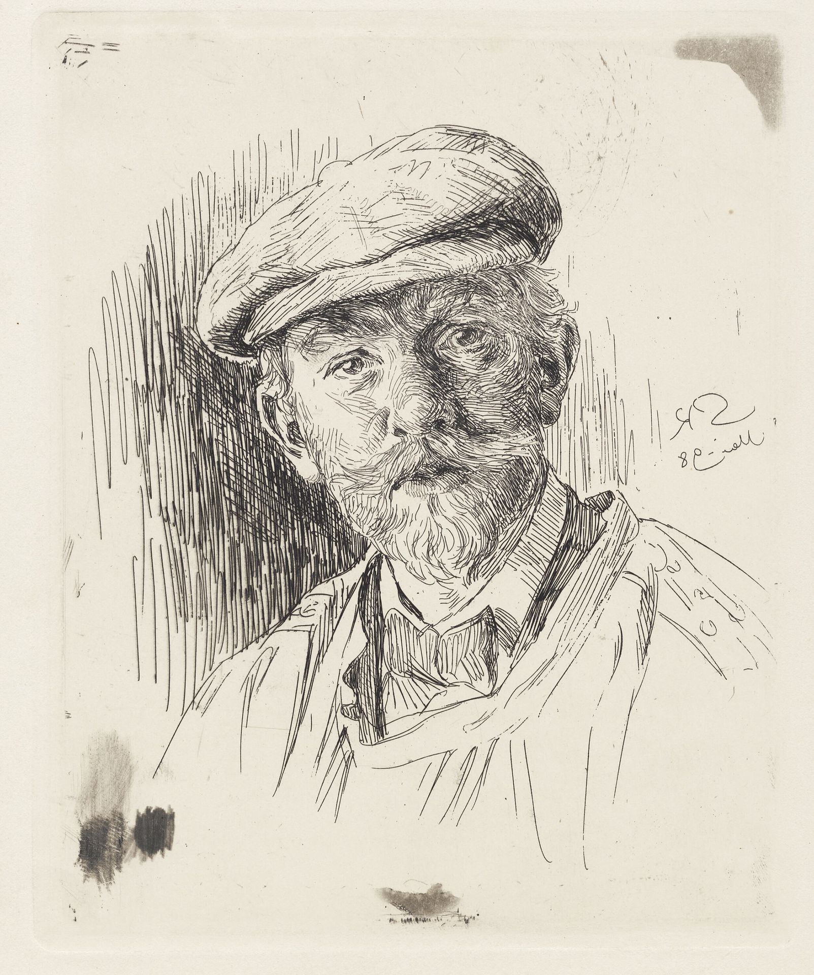 Selvportræt by P.S. Krøyer