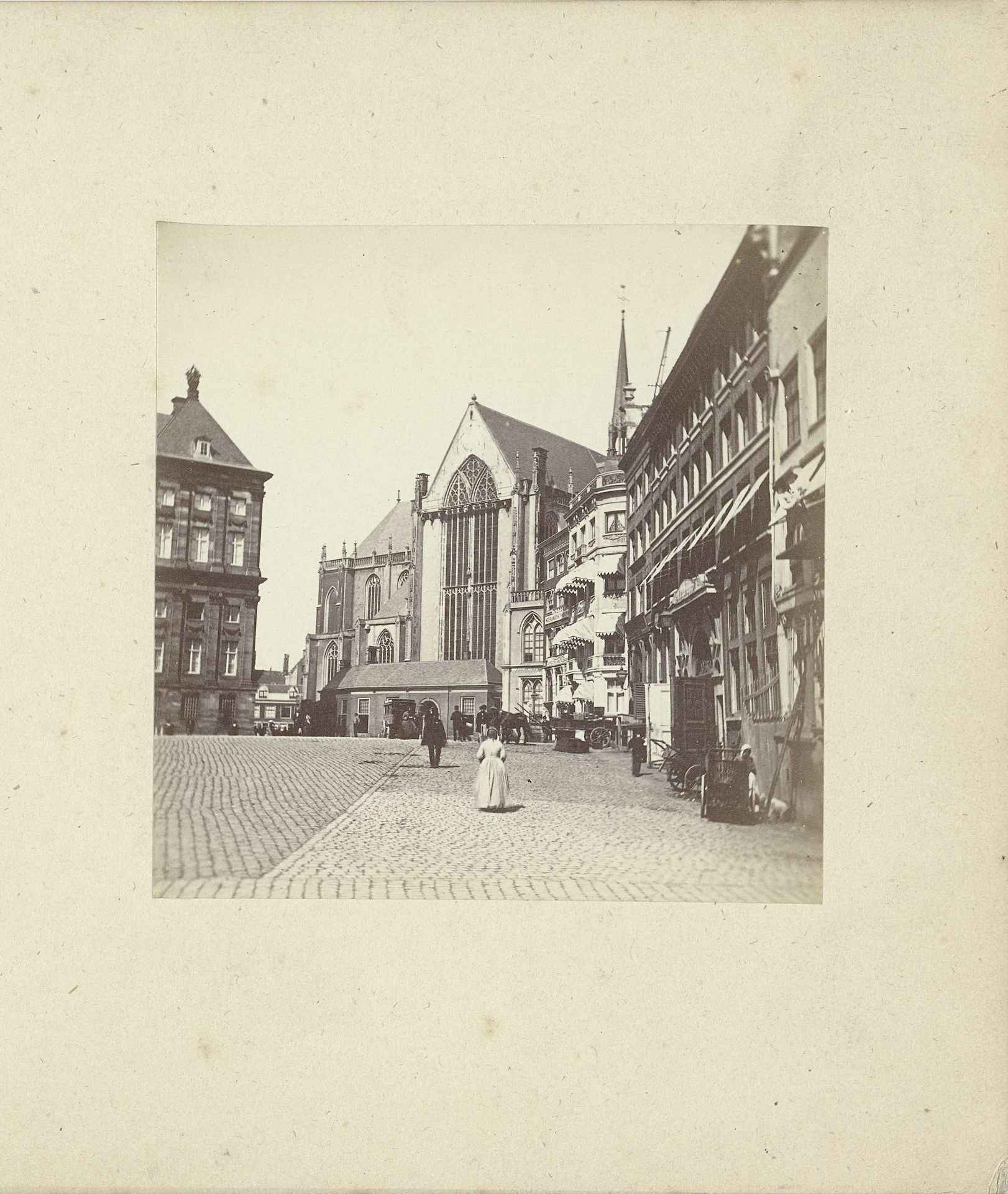 Nieuwe Kerk op de Dam in Amsterdam by Anonymous