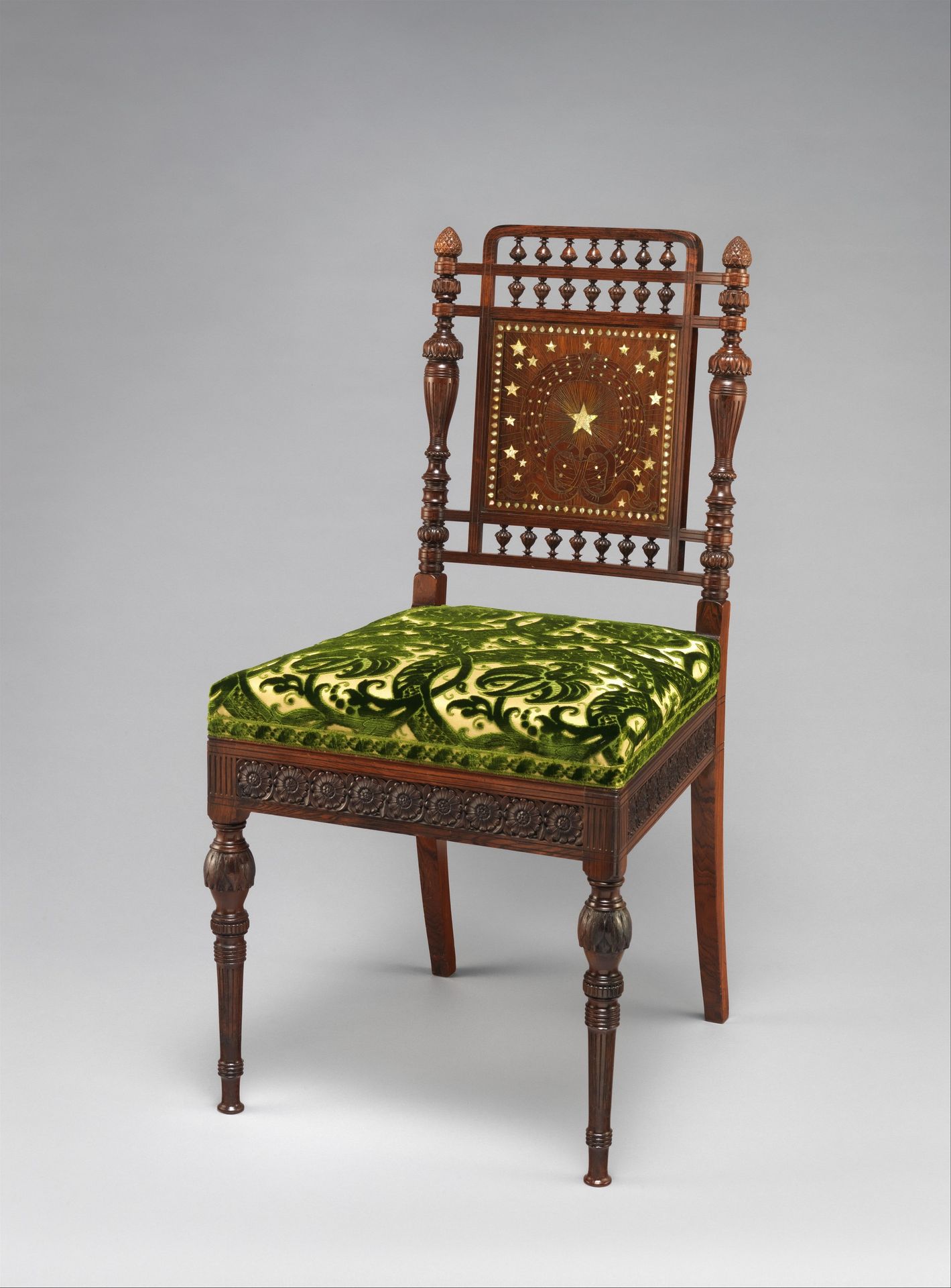 Side chair by Herter Brothers