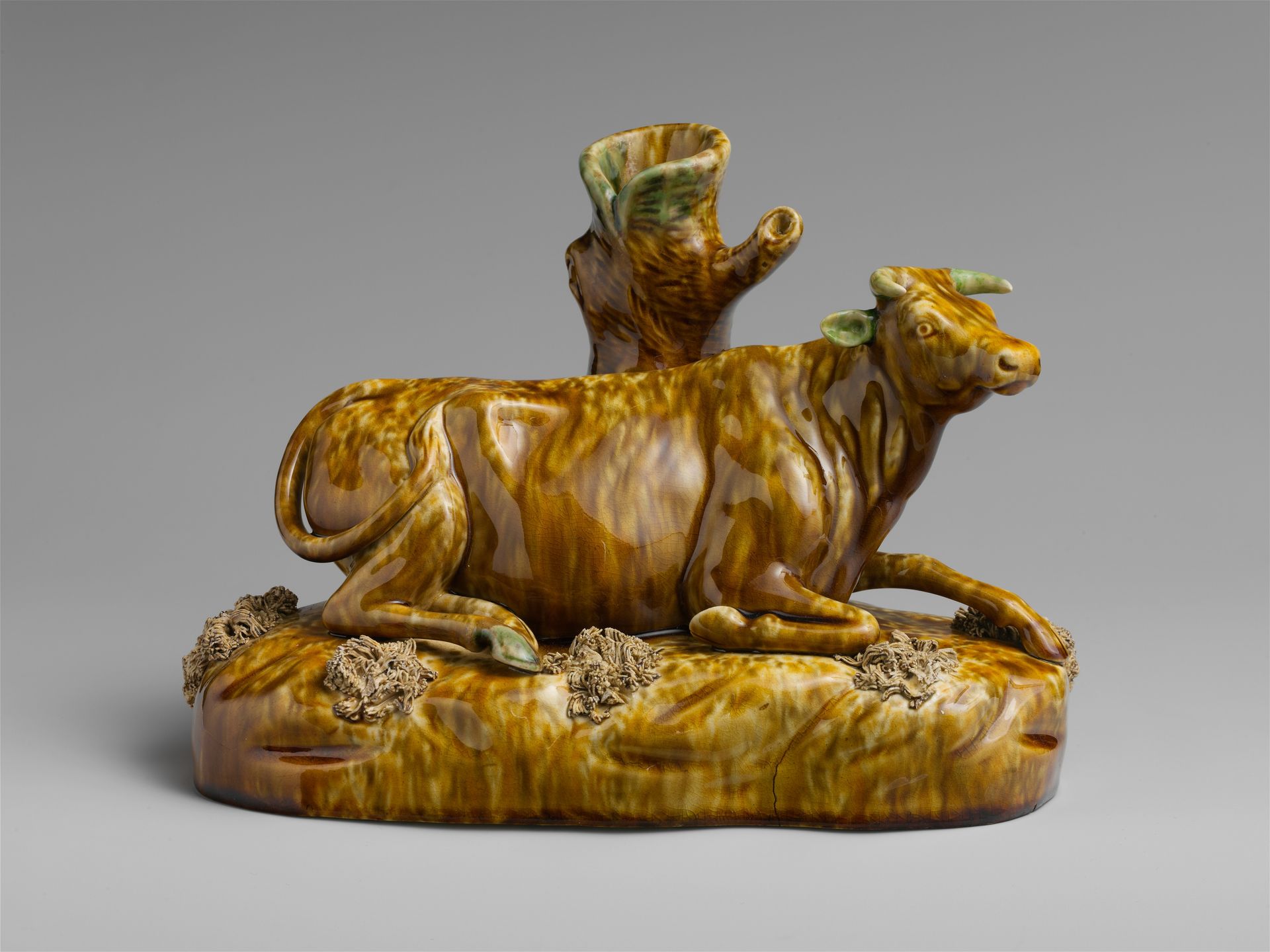 Recumbant cow by Lyman, Fenton & Co.